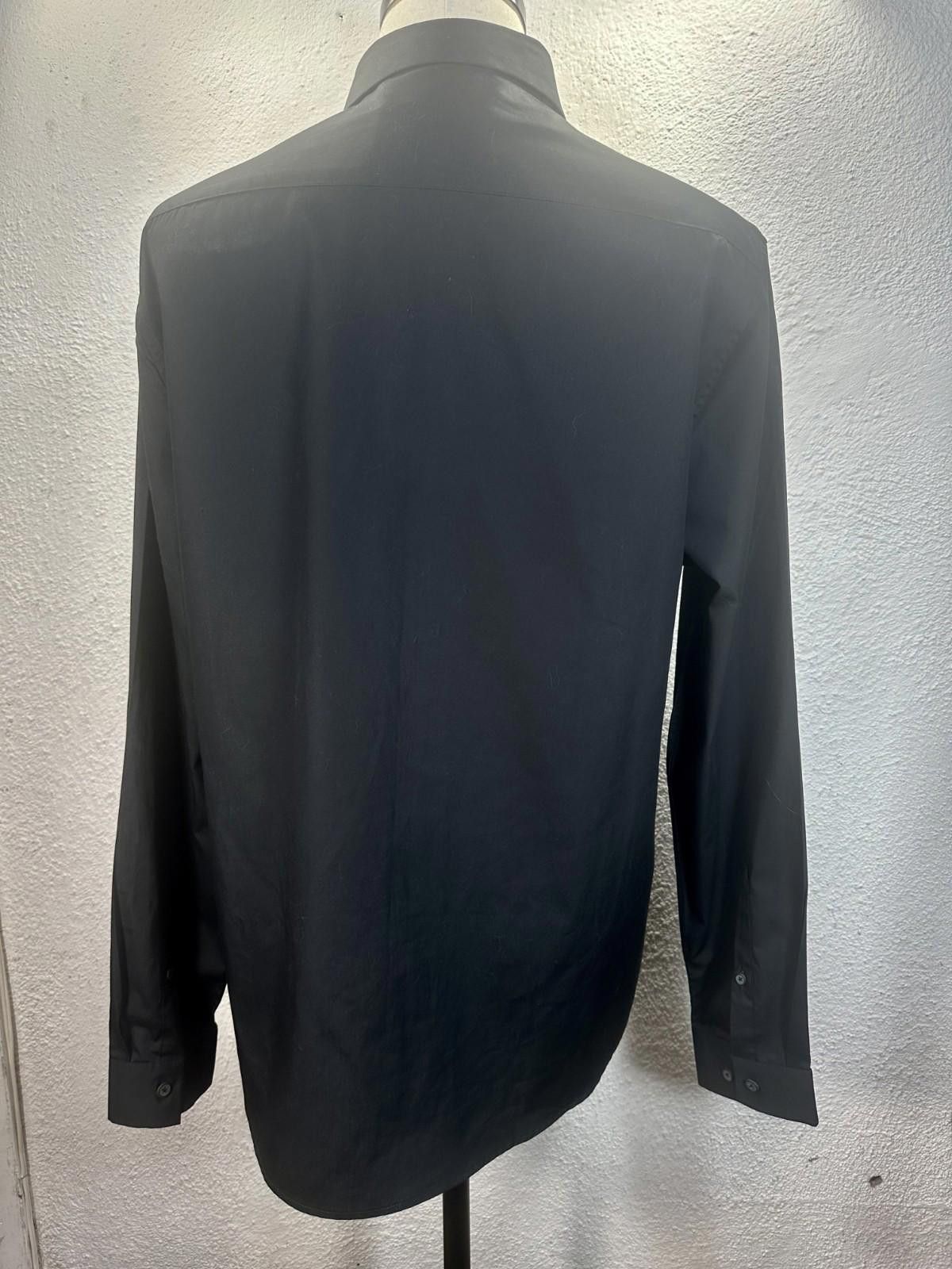 Asos Asos Design 100% Cotton Black Button Down Shirt Mens XL Size US XL / EU 56 / 4 - 3 Thumbnail