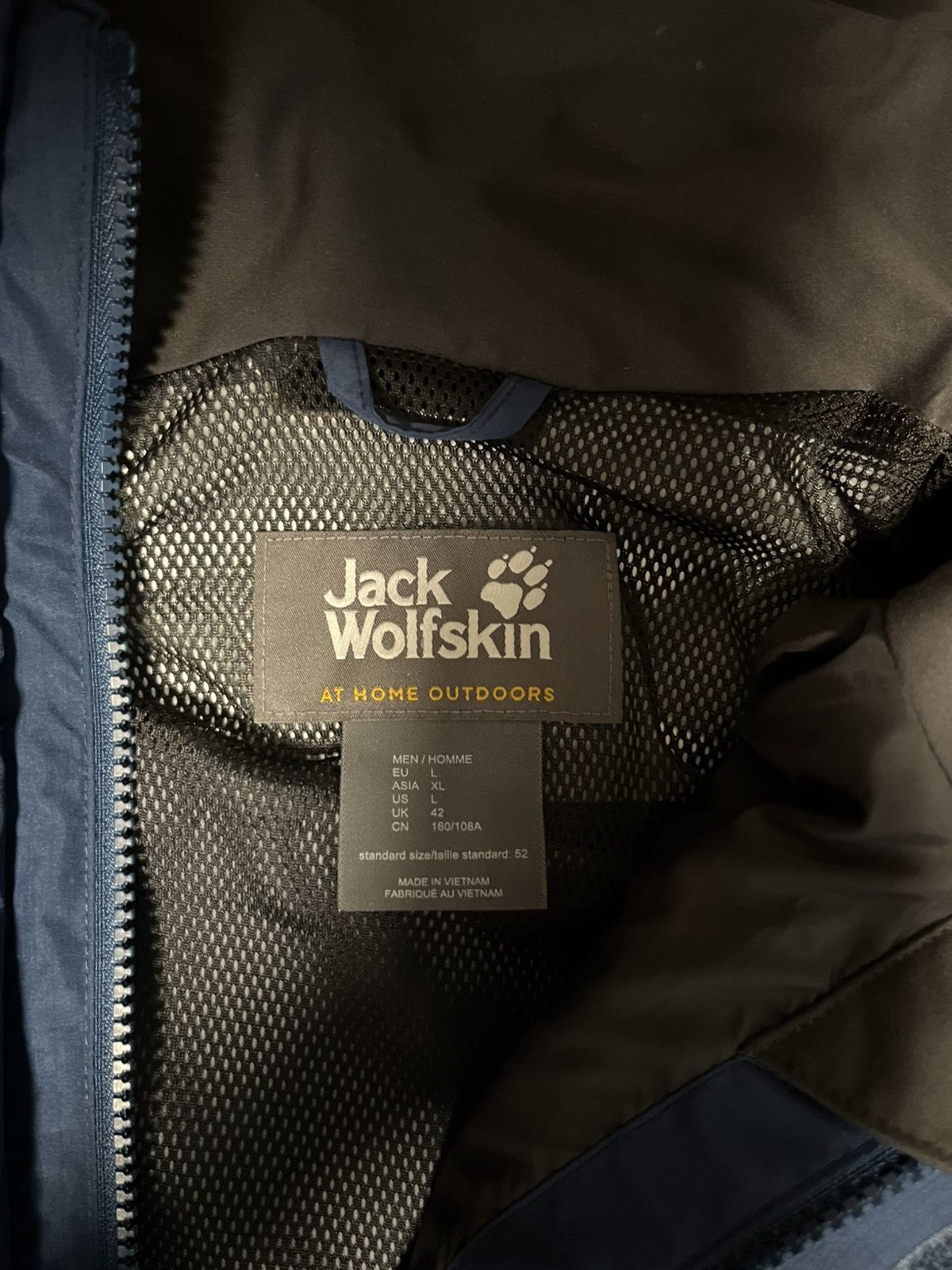 Jack Wolfskin Jack Wolfskin Raincoat Size US L / EU 52-54 / 3 - 10 Thumbnail