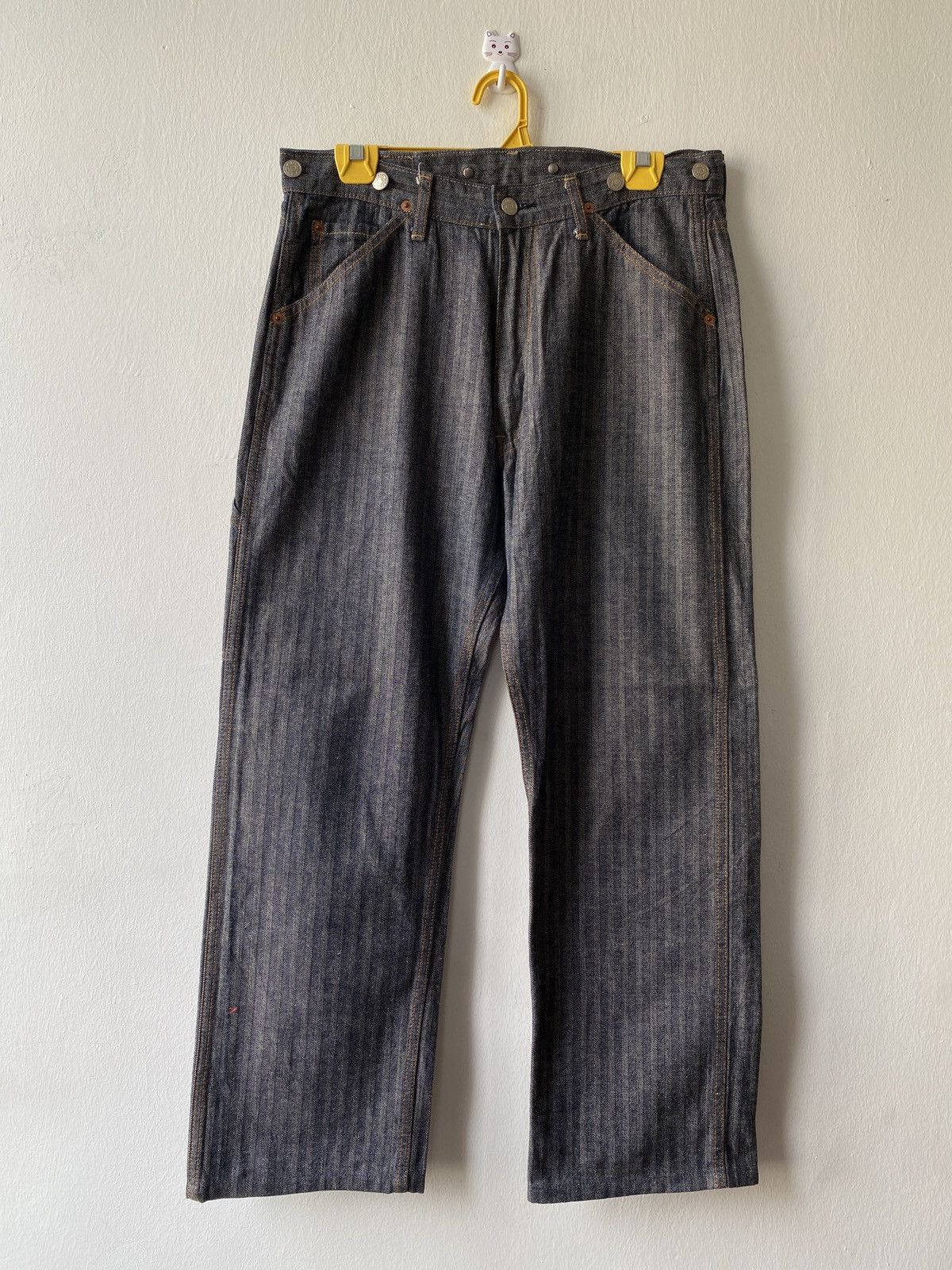 Hysteric Glamour Hysteric Glamour Hickory Carpenter Pant Size US 31 - 1 Thumbnail