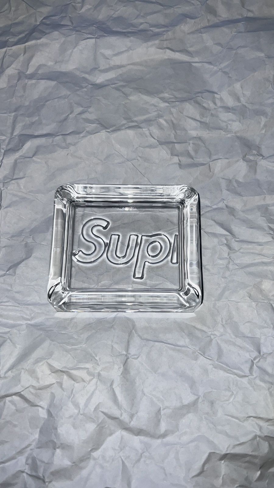 Supreme Supreme Debossed Glass Ashtray Size ONE SIZE - 2 Thumbnail