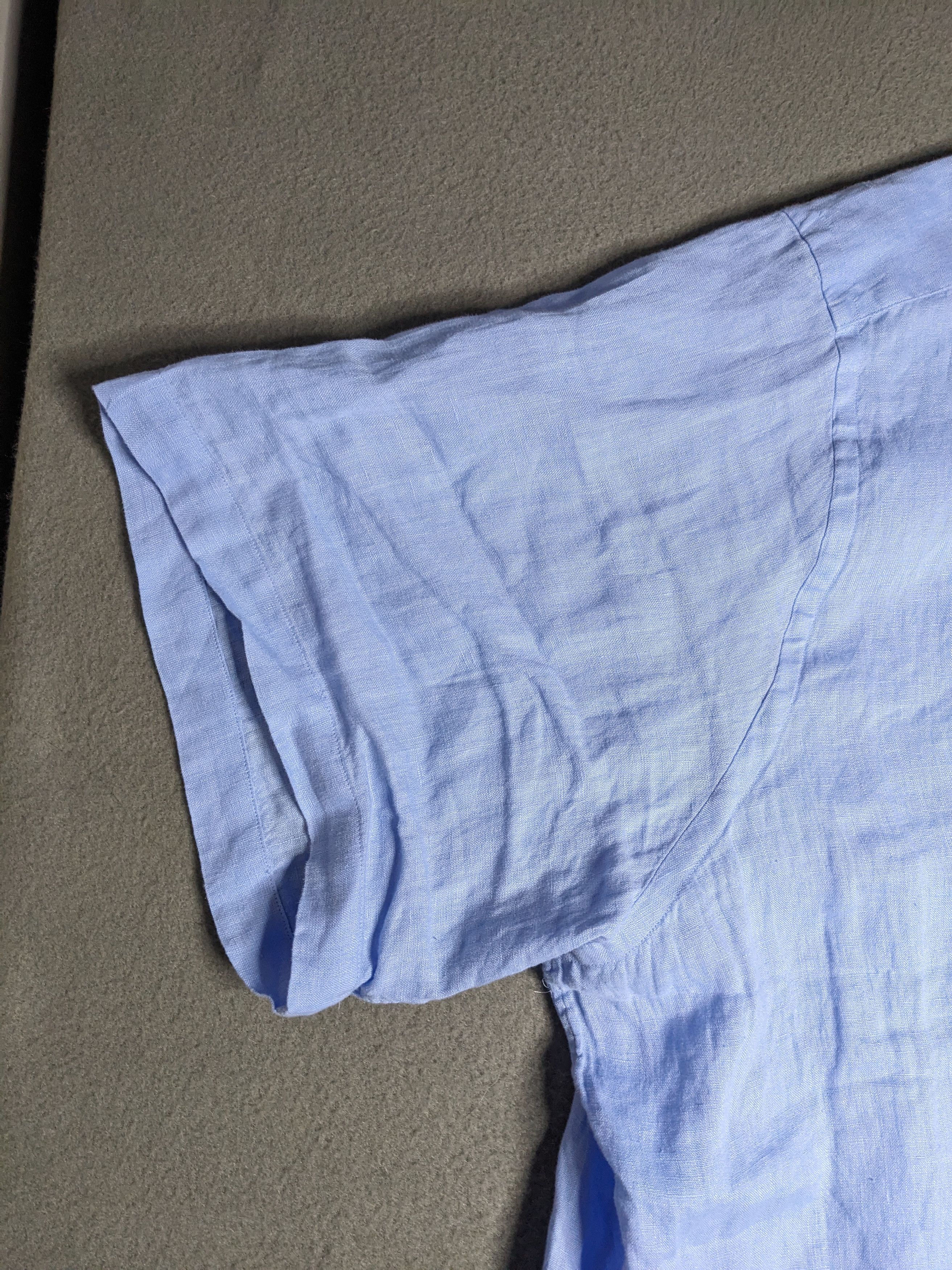 Polo Ralph Lauren Polo Ralph Lauren 100% Linen Shirt 4XB Button Down Blue Size US XXL / EU 58 / 5 - 3 Thumbnail