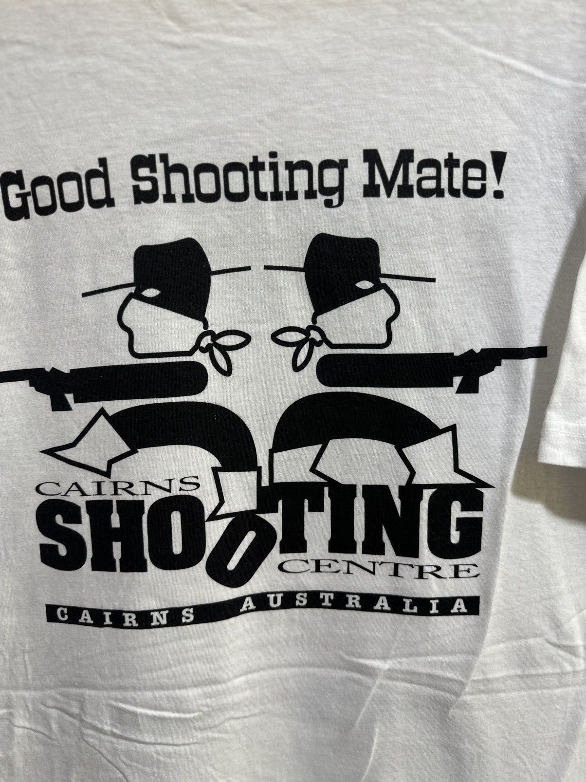 Sears Vintage Cairns Shooting Centre Australia Faded Tee Size US M / EU 48-50 / 2 - 2 Thumbnail