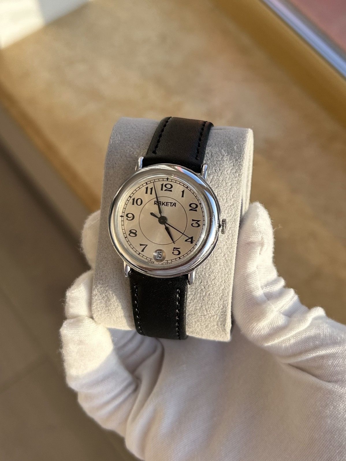 Vintage Vintage Watch Raketa Mechanical Authentic 1980s Size ONE SIZE - 5 Thumbnail