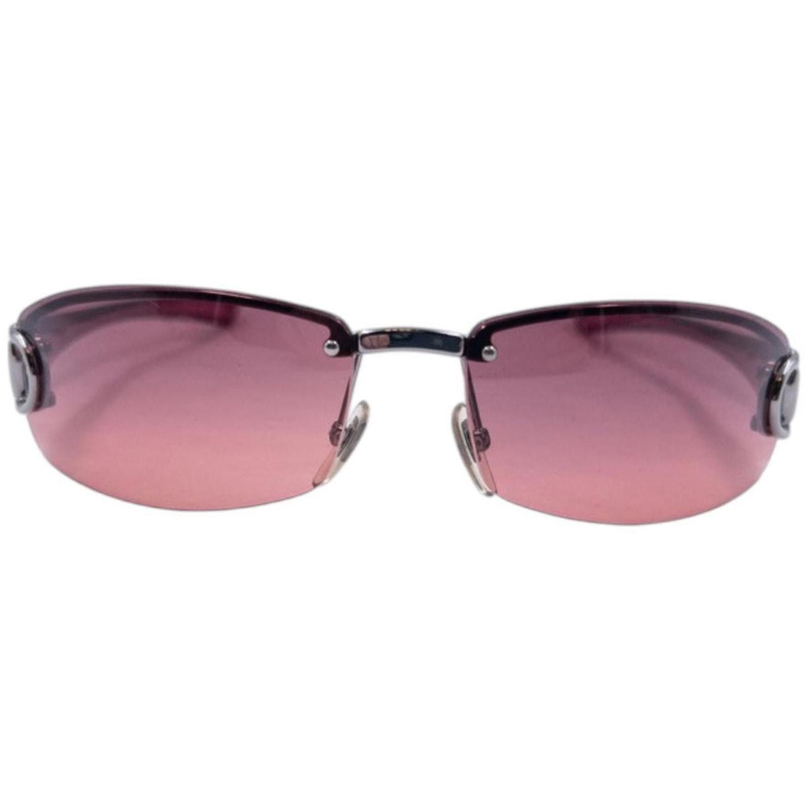 Gucci Vintage Gucci Rimless Horse Bit Sunglasses Size ONE SIZE - 2 Thumbnail