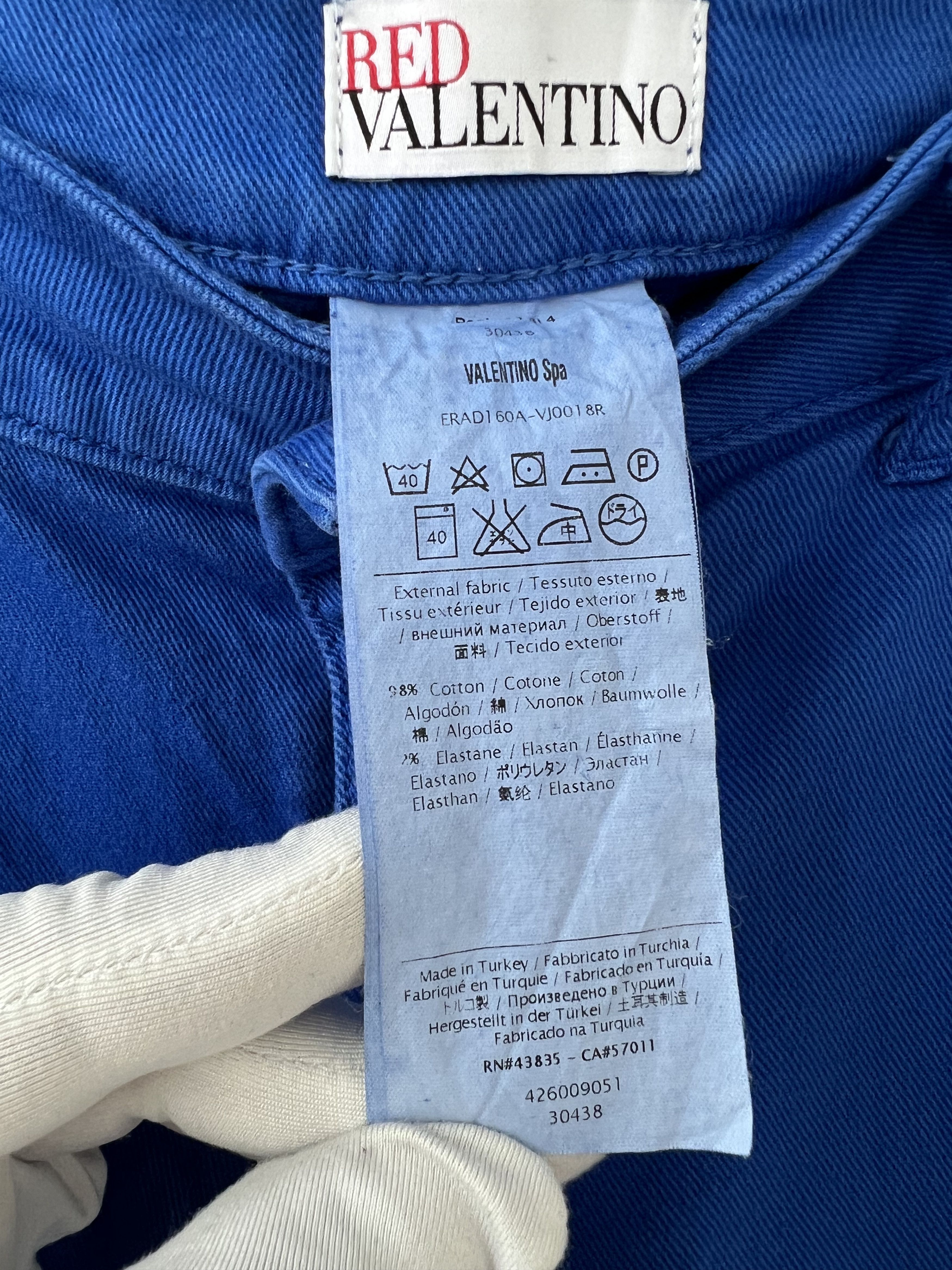 Valentino Valentino Denim Jeans 30 Size 30" / US 8 / IT 44 - 4 Thumbnail