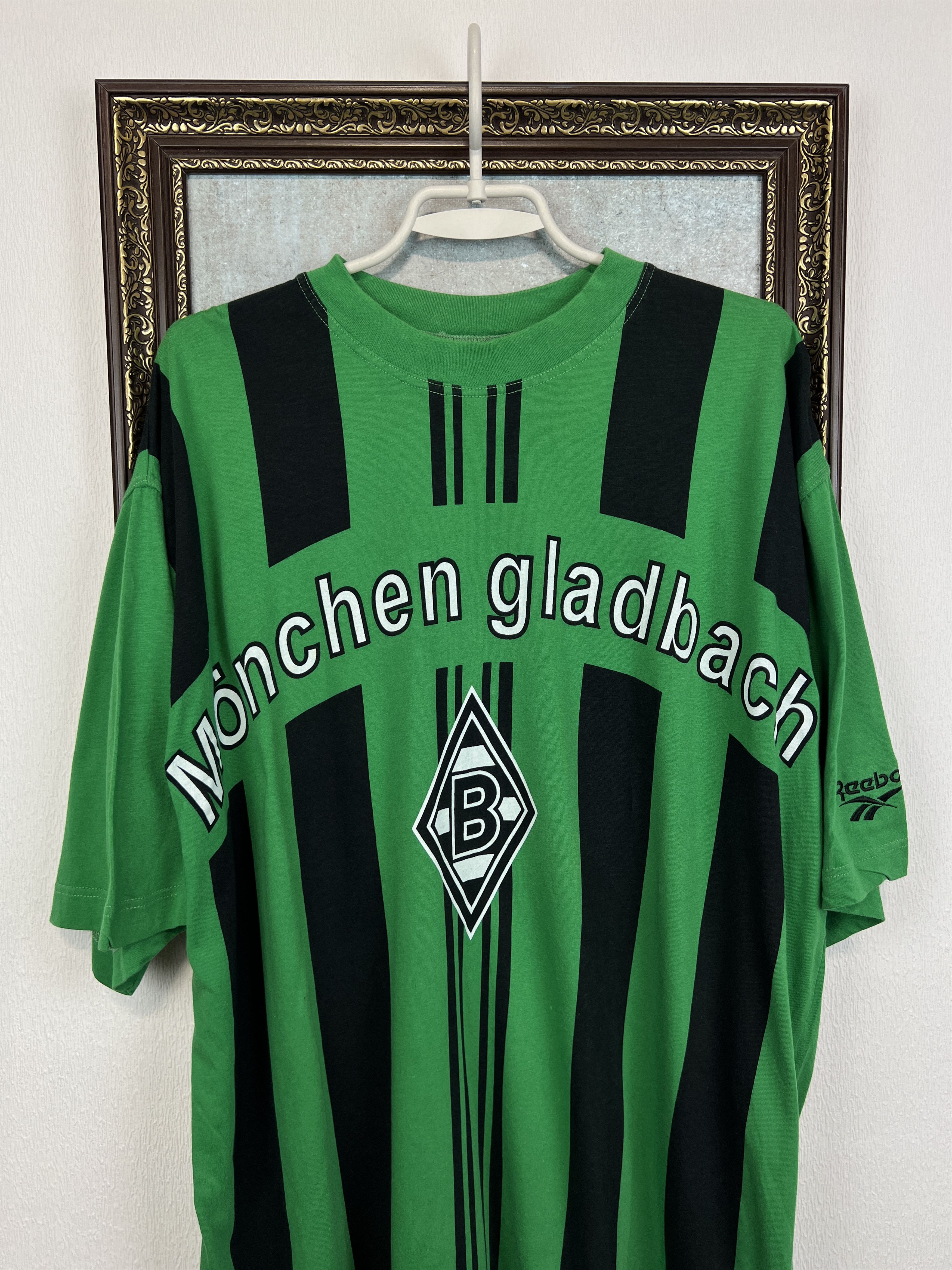 Reebok Vintage Monchengladbach Football Train Shirt Jersey Trikot Size US XL / EU 56 / 4 - 3 Thumbnail