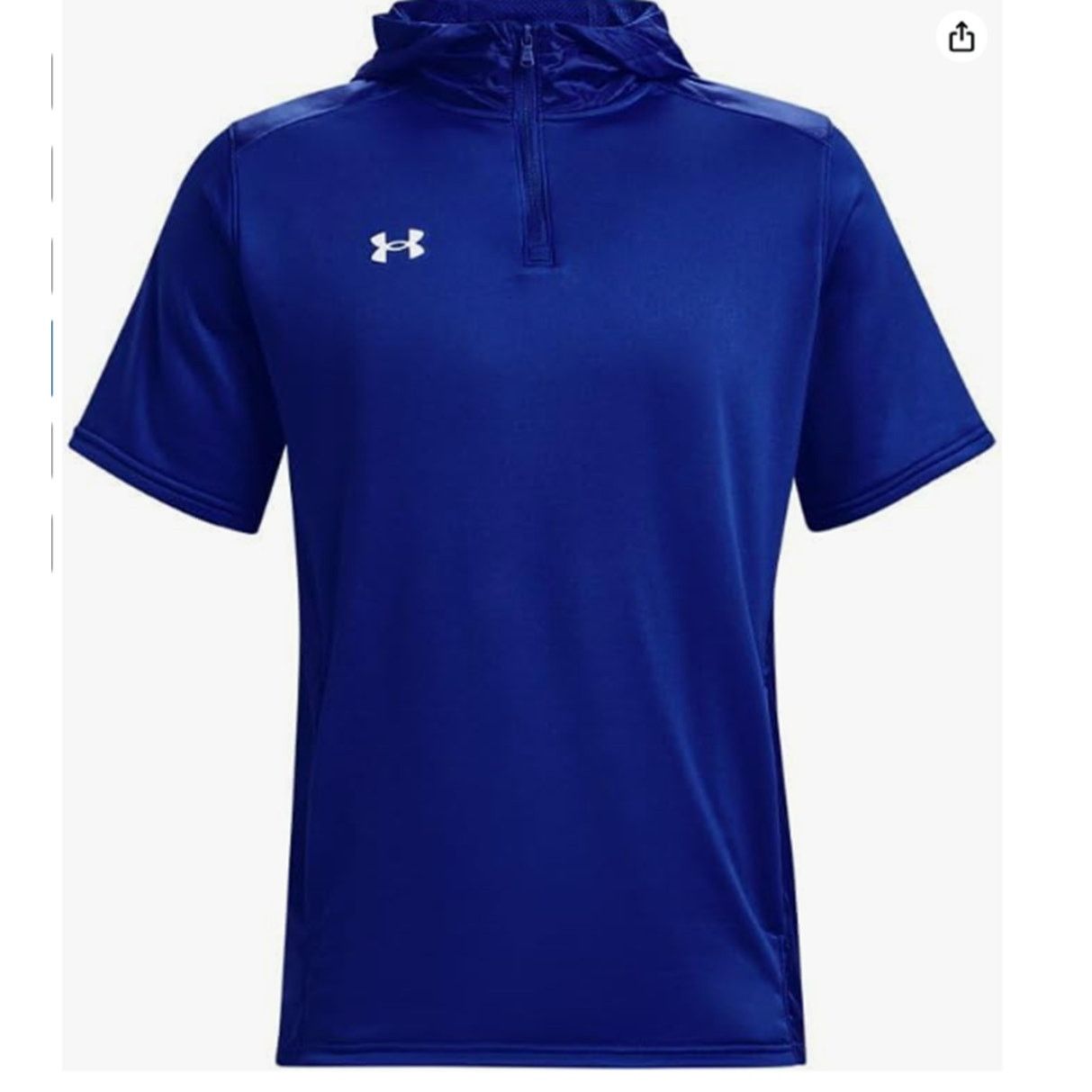 Under Armour Under Armour Men's Command Short Sleeve Hoodie Royal-white S Size US S / EU 44-46 / 1 - 3 Thumbnail