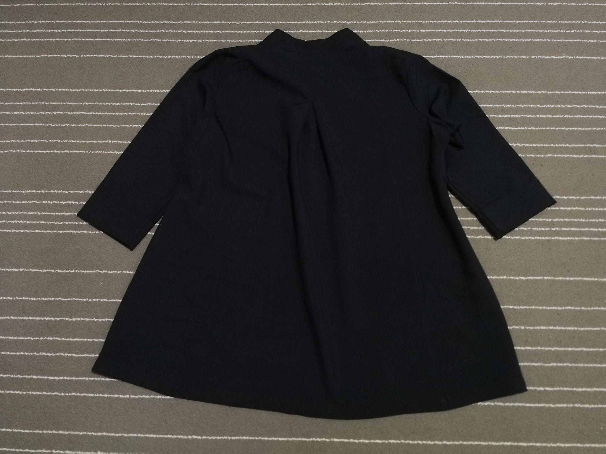Designer MARY KAY black trench jacket L Size L / US 10 / IT 46 - 4 Thumbnail