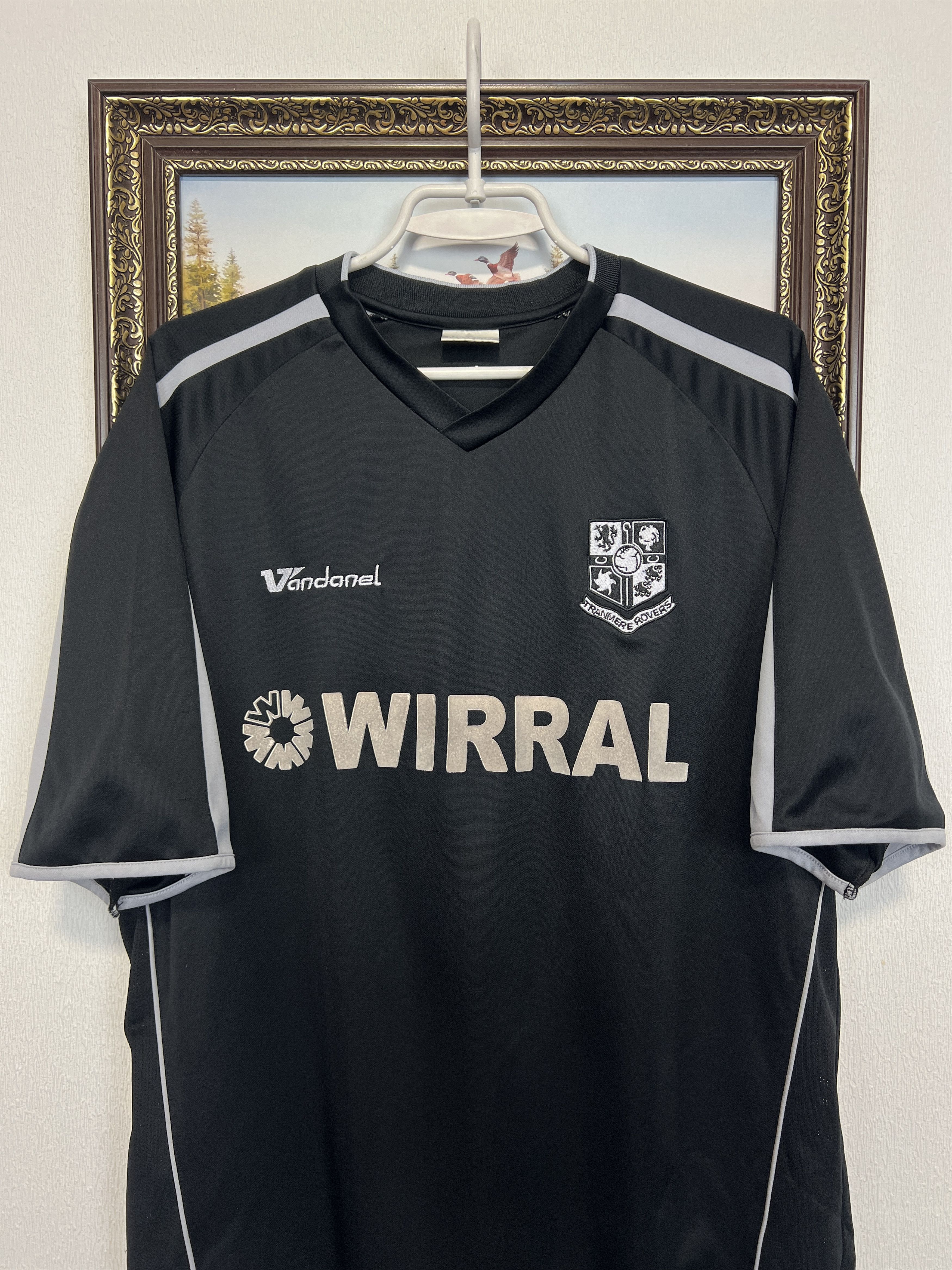 Vintage Tranmere Rovers football shirt Vandanel Soccer Jersey Trikot Size US L / EU 52-54 / 3 - 2 Thumbnail