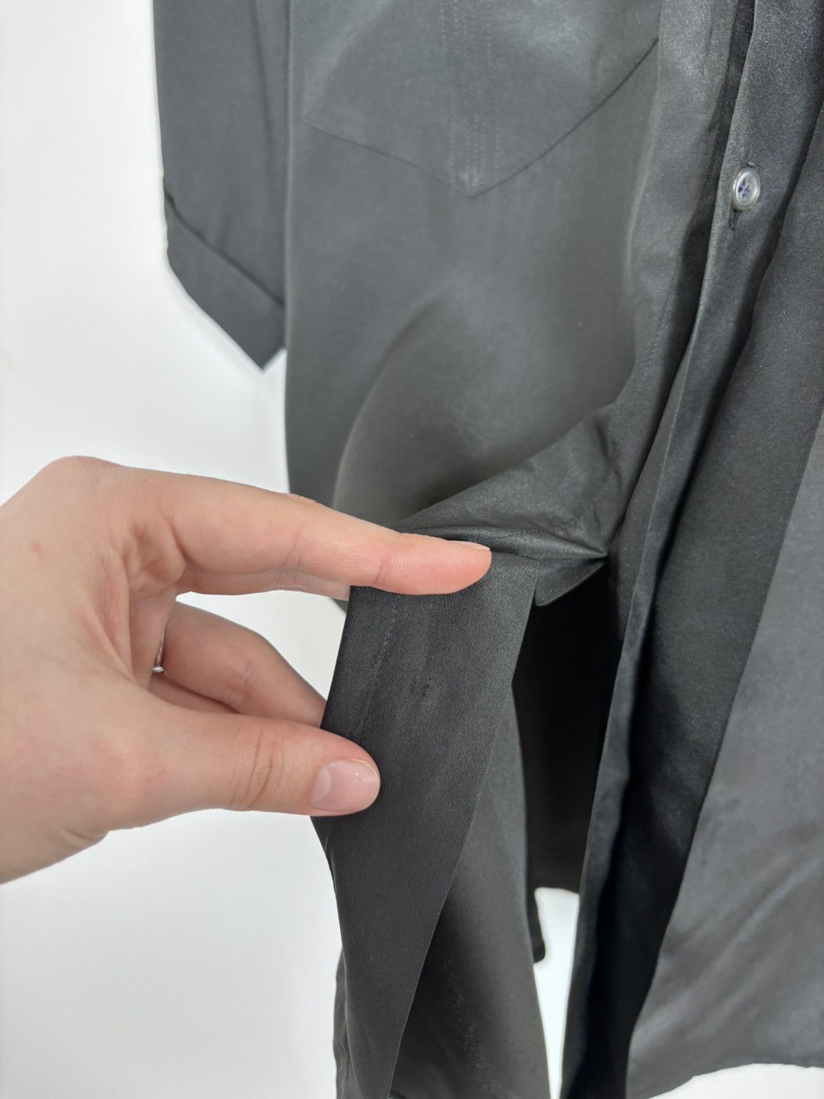 Pierre Balmain Vintage Pierre Balmain Men’s Black Short Sleeve Shirt Size US XL / EU 56 / 4 - 8 Thumbnail