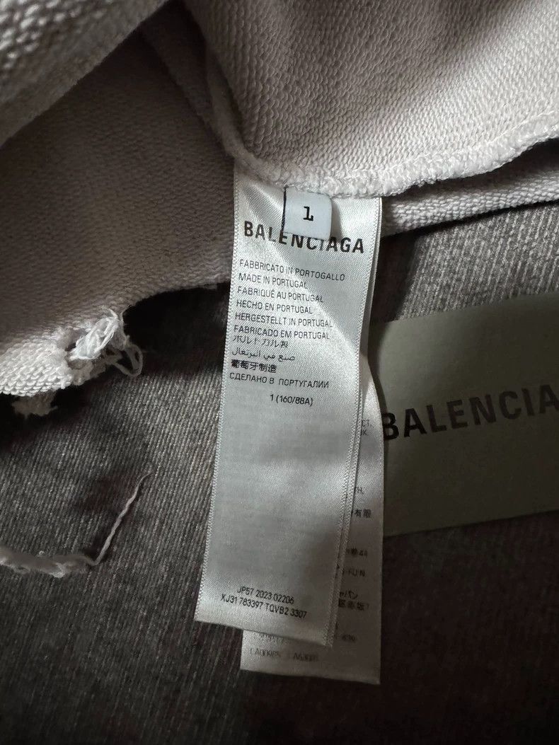 Balenciaga Balenciaga 24SS Frayed Hem Hoodie-2506 Size US M / EU 48-50 / 2 - 4 Thumbnail