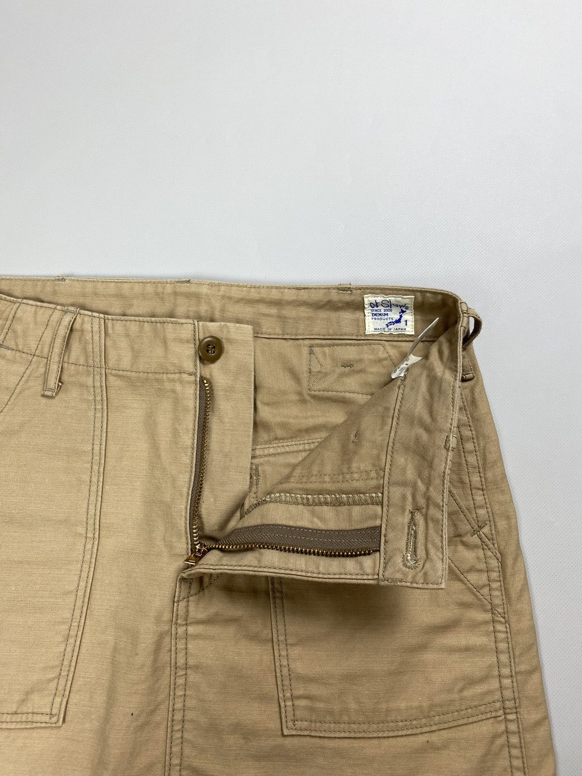 Japanese Brand × Orslow Orslow ladies canvas workwear Back Buckle skirt size 1 Size 26" / US 2 / IT 38 - 14 Thumbnail