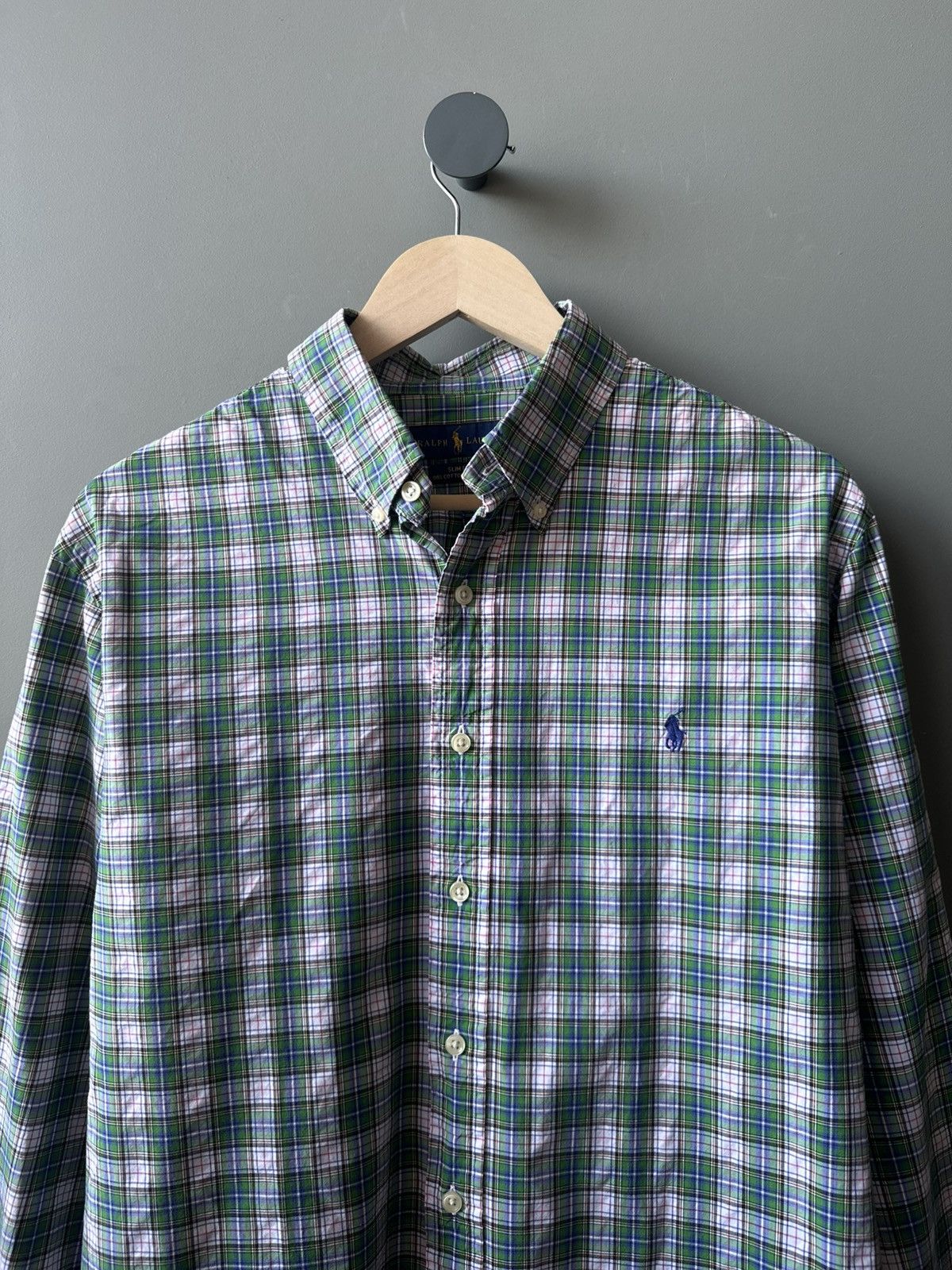 Ralph Lauren Ralph Lauren Cotton Stretch Check Shirt Size XL Size US XL / EU 56 / 4 - 2 Thumbnail