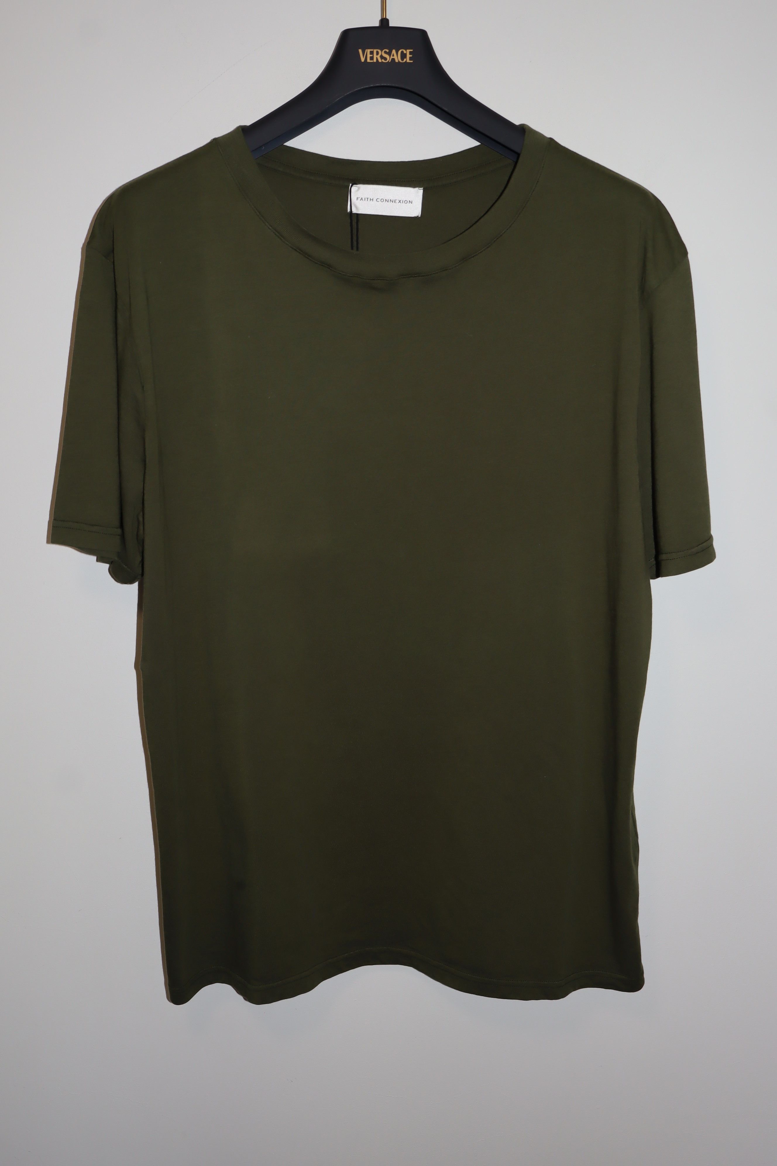 Faith Connexion Khaki fitted t-shirt Size US L / EU 52-54 / 3 - 1 Thumbnail