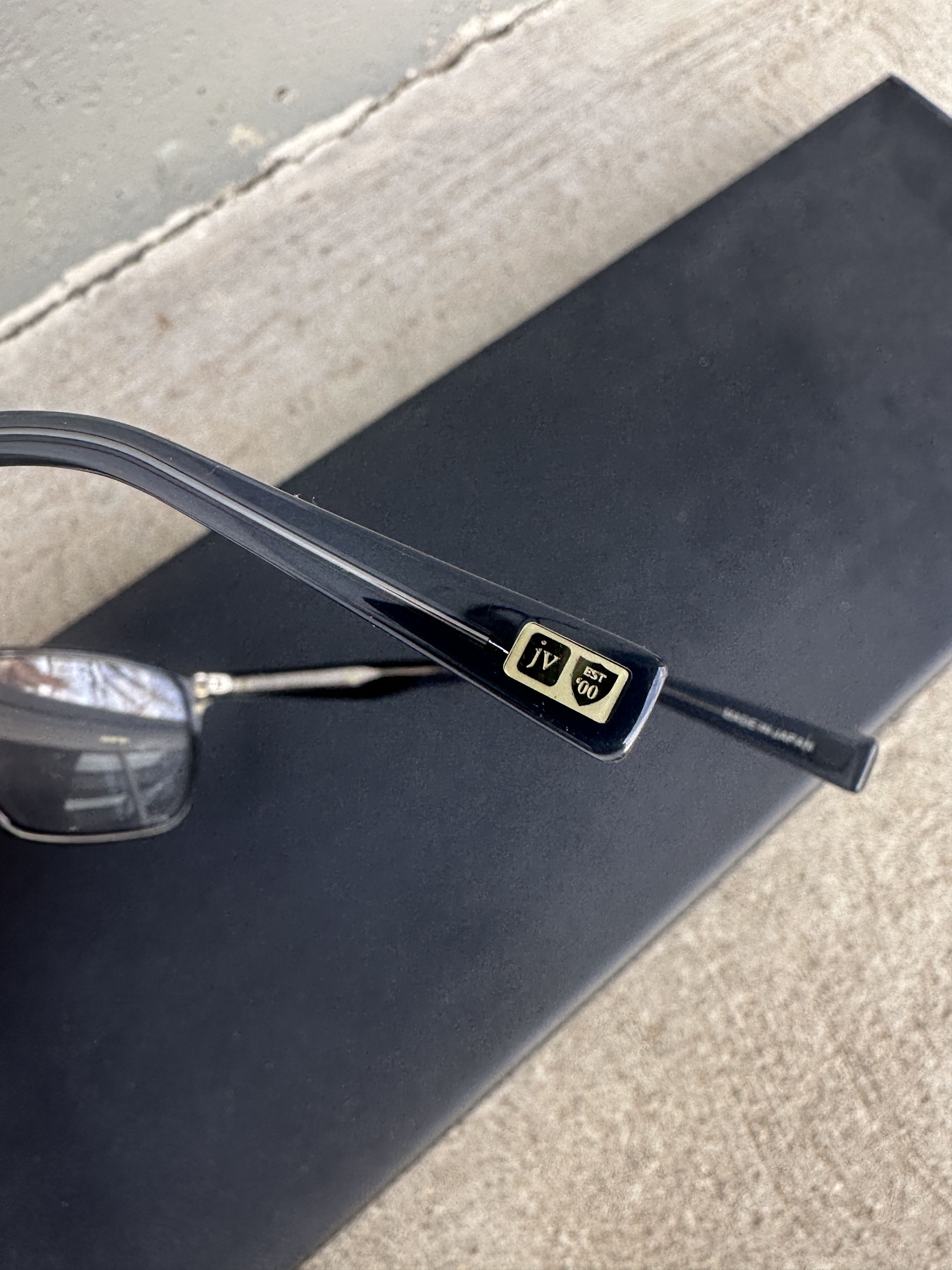 John Varvatos V379 54-17-145 Black Glasses Size ONE SIZE - 10 Thumbnail