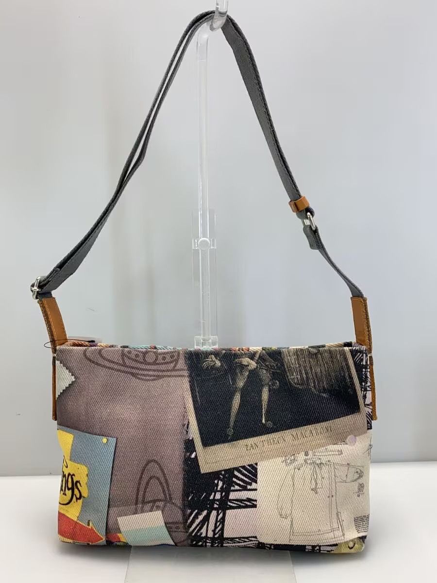 Vivienne Westwood Orb Collage Print Canvas Shoulder Bag Size ONE SIZE - 3 Thumbnail