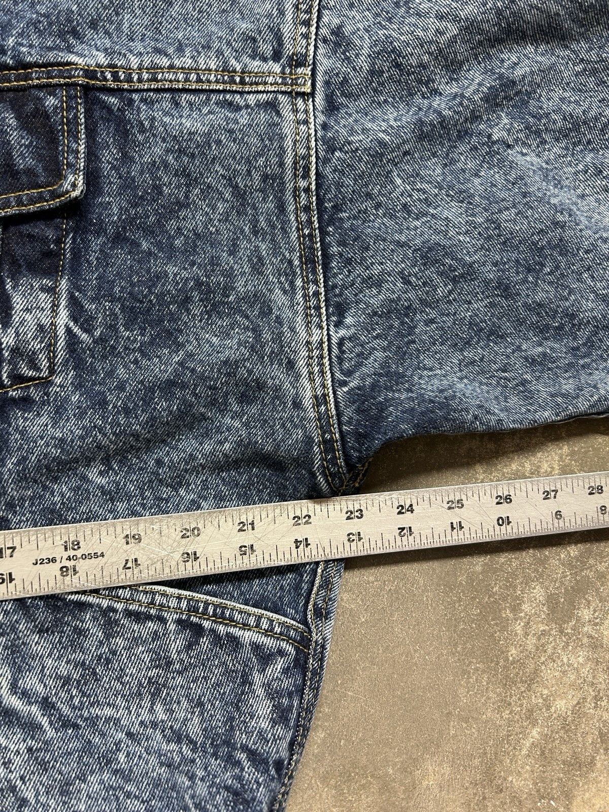 Guess Vintage GUESS Georges Marciano Denim Jacket Acid Wash Size S / US 4 / IT 40 - 10 Thumbnail