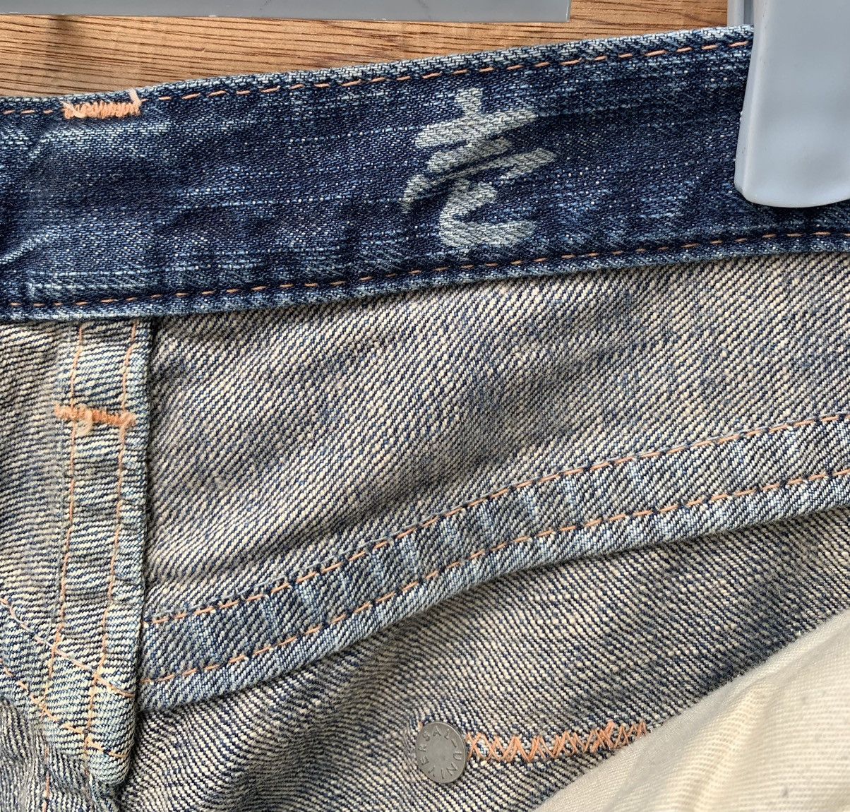Vintage Keiji Itakura Japanese Designer Denim Pants Size US 30 / EU 46 - 25 Thumbnail