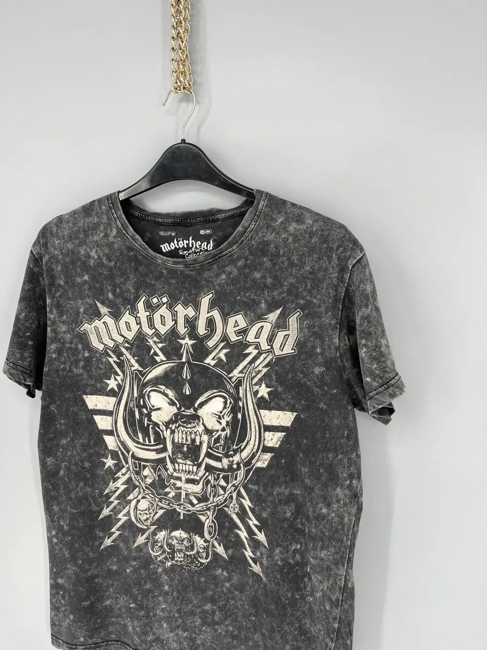 Band Tees Vintage Y2K Motörhead Band Rock Humor T-shirt Streetwear 90s Size US L / EU 52-54 / 3 - 4 Thumbnail