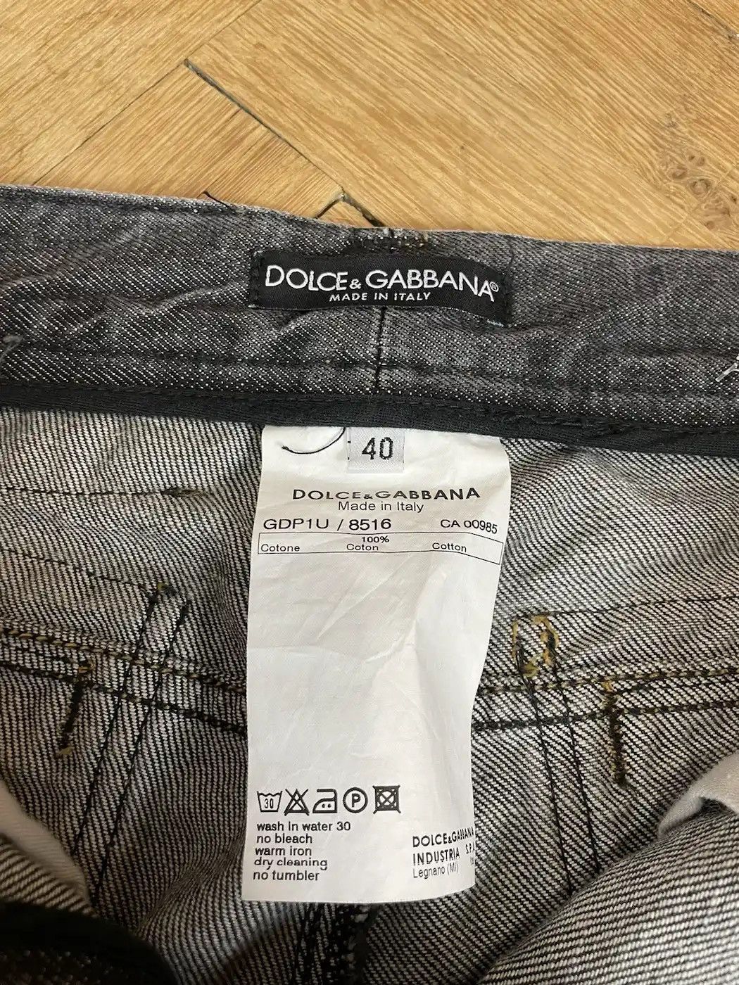 Dolce & Gabbana Dolce & Gabbana AW03 Bondage Denim Jeans Size US 28 / EU 44 - 6 Thumbnail
