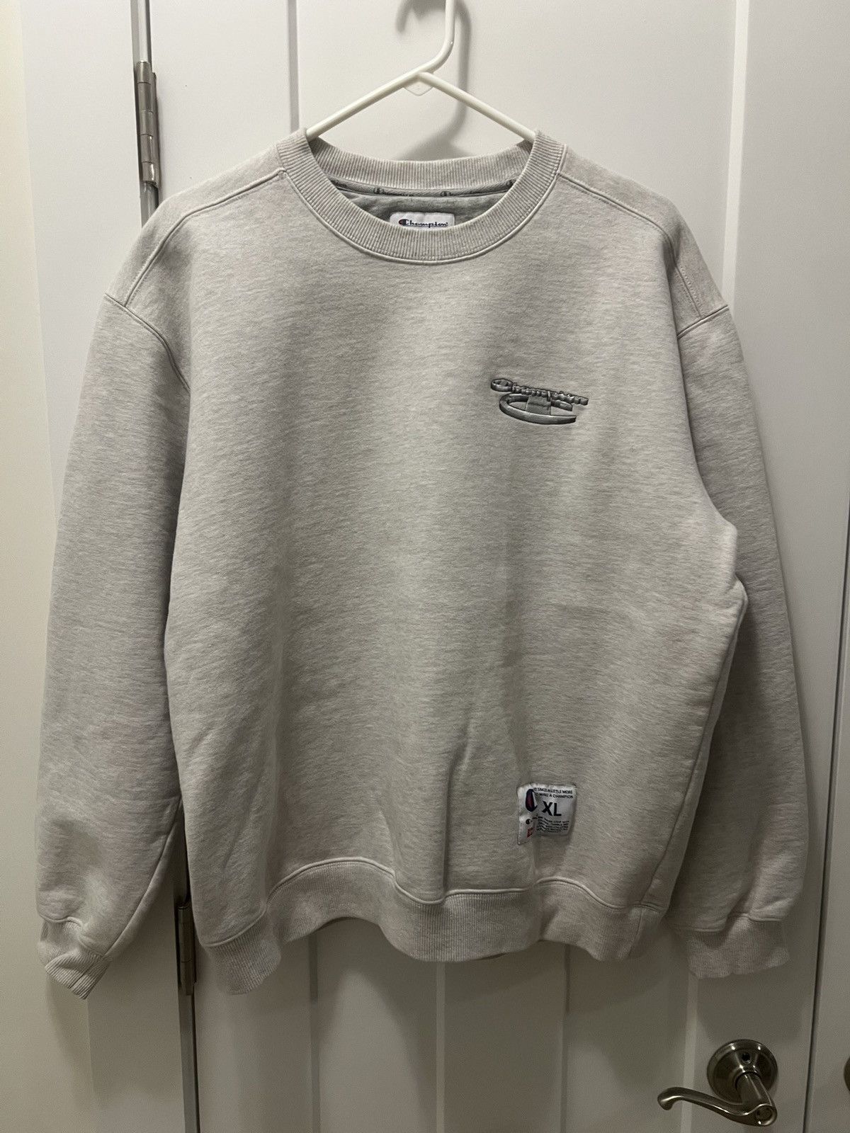 Champion × Supreme Supreme 2018 champion 3D Metalic crewneck Size US XL / EU 56 / 4 - 1 Thumbnail
