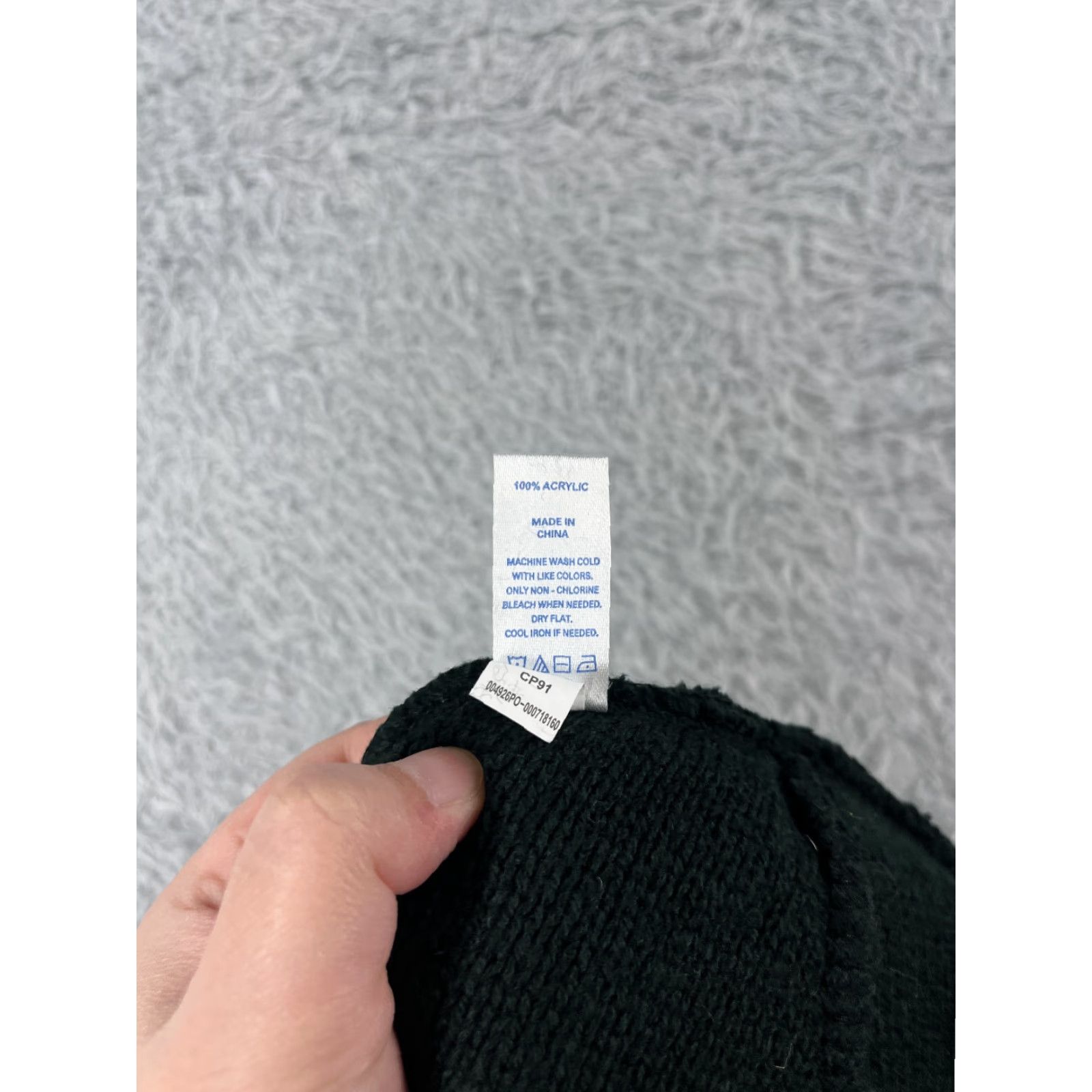 Port & Company Port & Company AKS Industries Beanie Toque One Size Black Knit 100% Acrylic Unisex Adults Winter Cap Size ONE SIZE - 8 Thumbnail