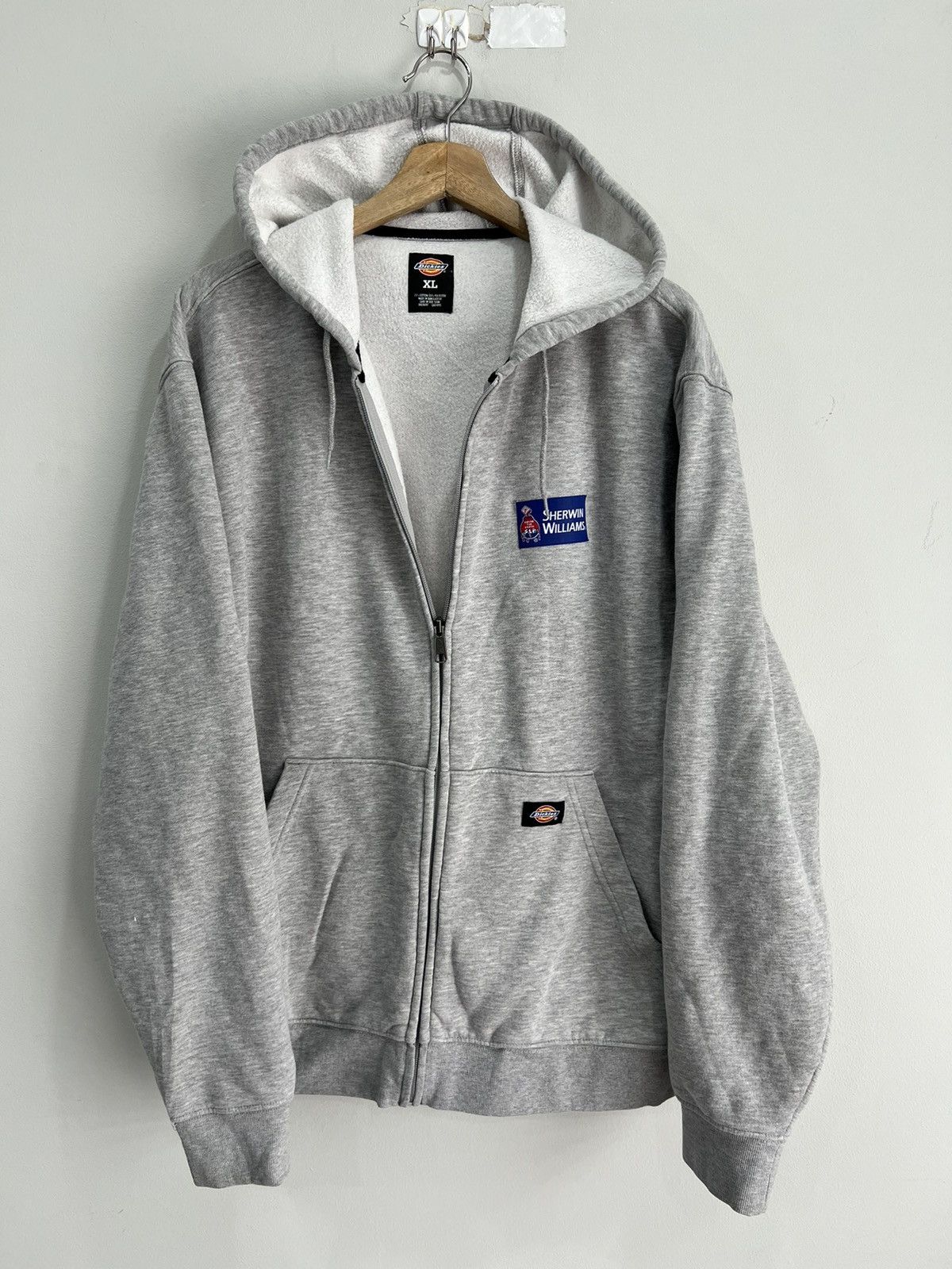 Vintage Y2K Dickies Zip Up Hoodie Sweater