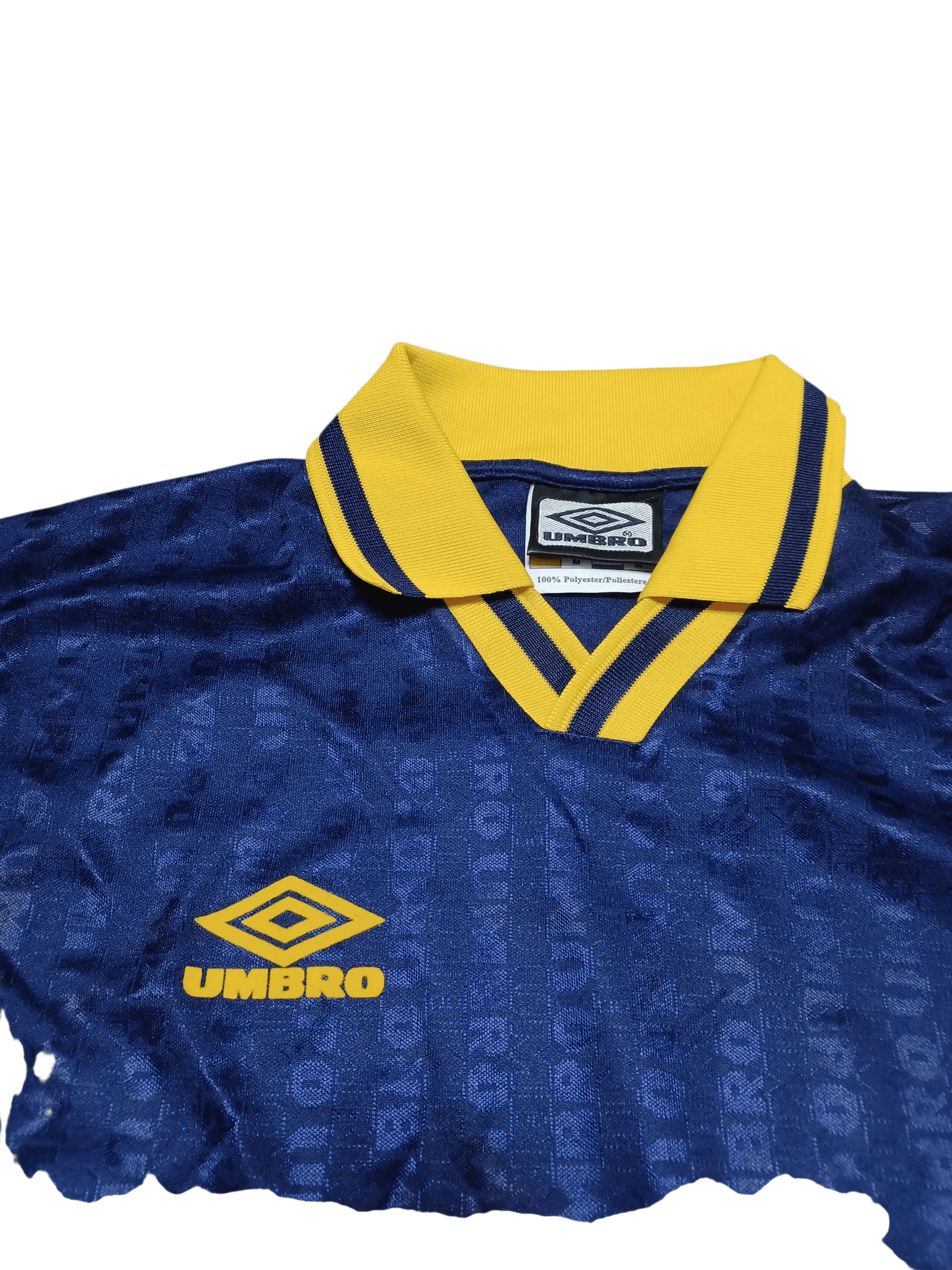 Umbro UMBRO VINTAGE 90S MONOGRAM LONG SLEEVE SOCCER JERSEY Size US M / EU 48-50 / 2 - 2 Thumbnail