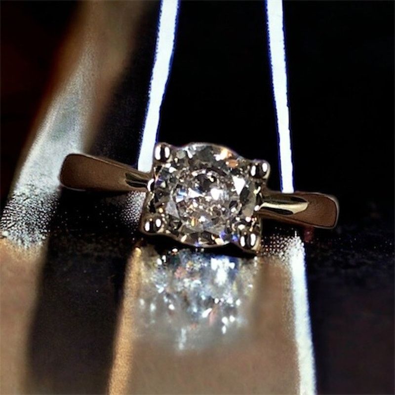 Other Cubic Zirconia Engagement Wedding Travel SizeAdjustable Ring Size ONE SIZE - 4 Thumbnail