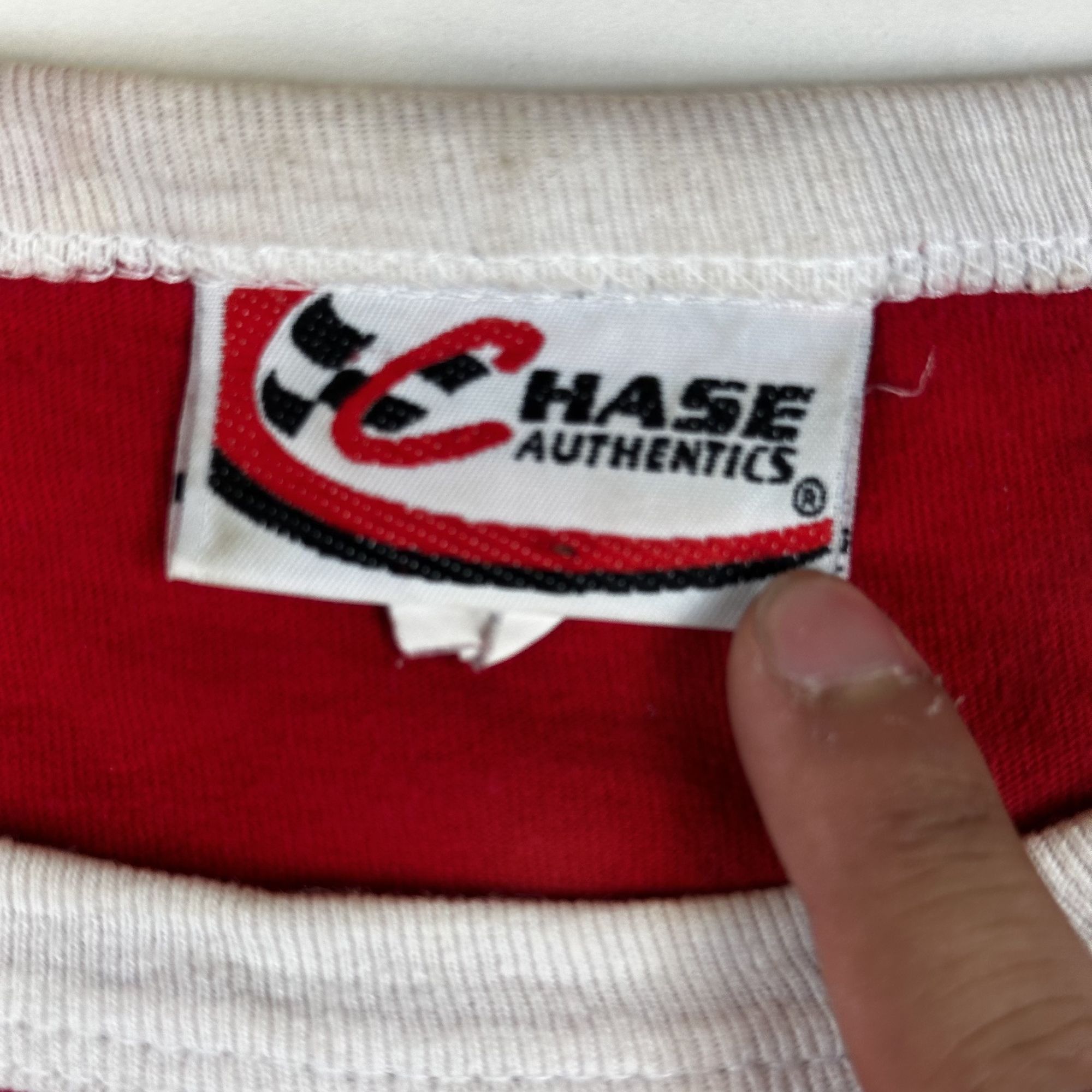 Chase Authentics Dale Jr. Racing Chase Authentics Red & White Short Sleeve T- Size US L / EU 52-54 / 3 - 3 Thumbnail