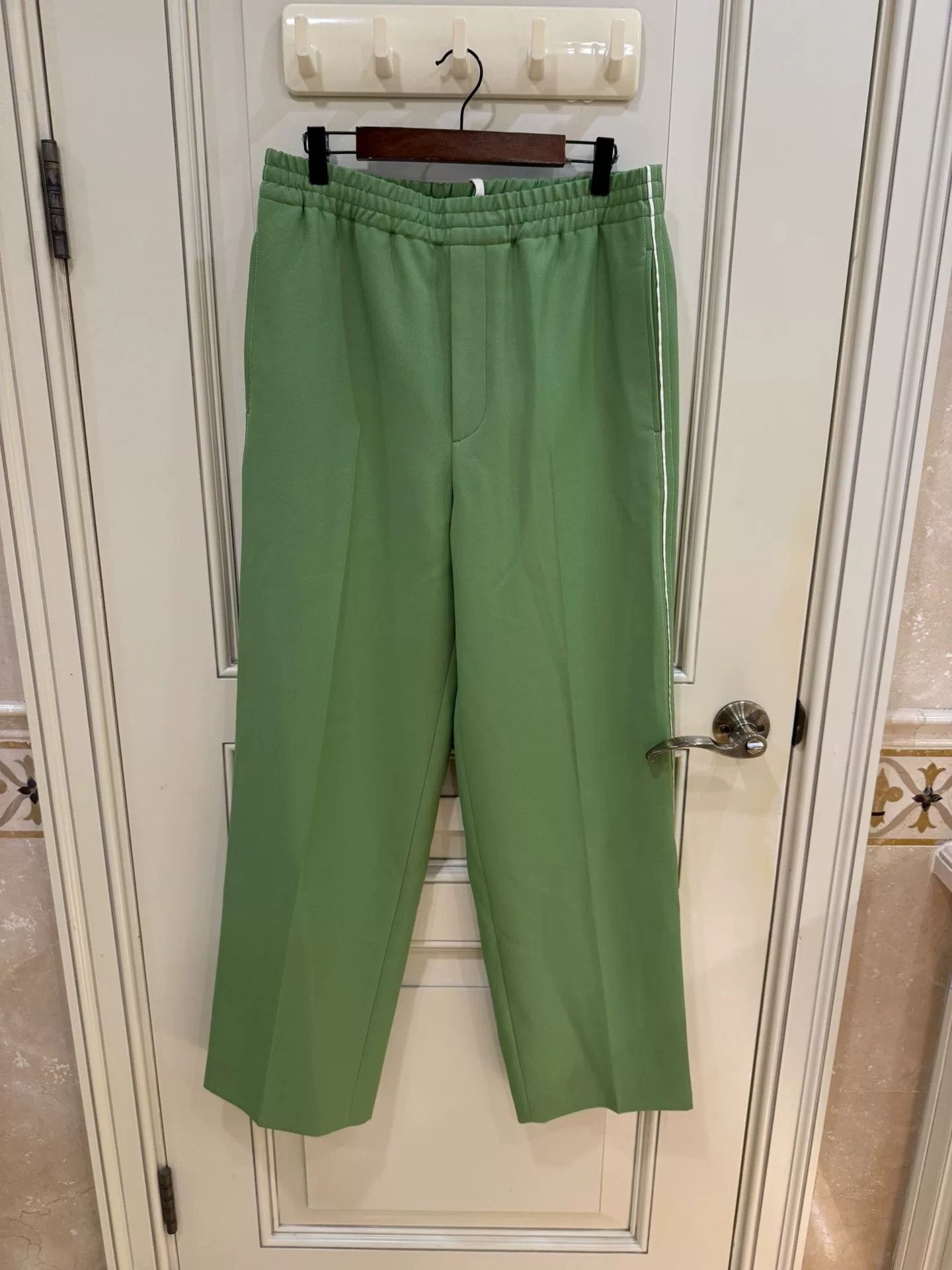 Gucci Gucci Adidas Collaboration Green Casual Trousers Size US 30 / EU 46 - 9 Thumbnail