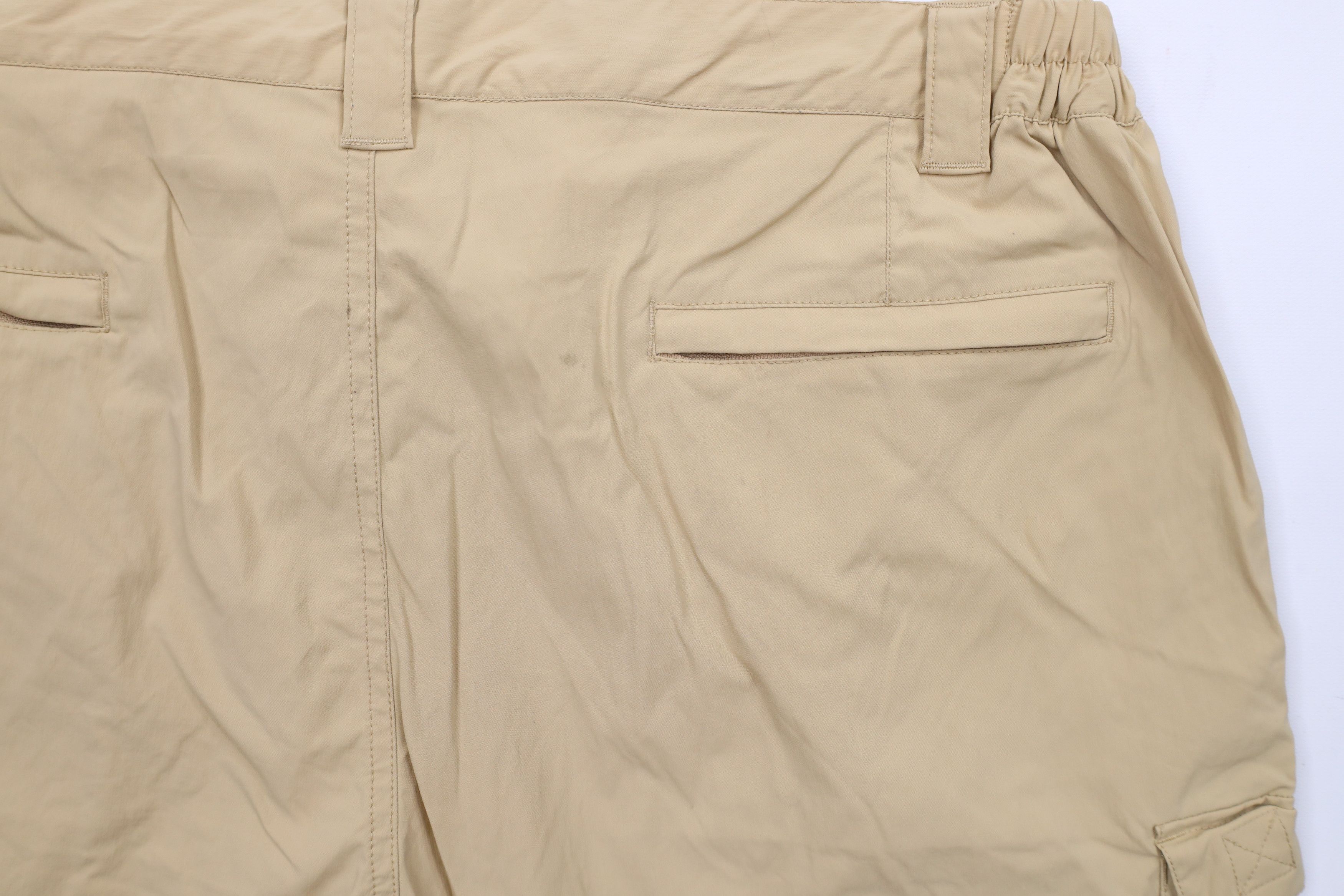 L.L. Bean × Vintage Vintage LL Bean Stretch Above Knee Hiking Cargo Shorts Beige Size US 34 / EU 50 - 11 Thumbnail
