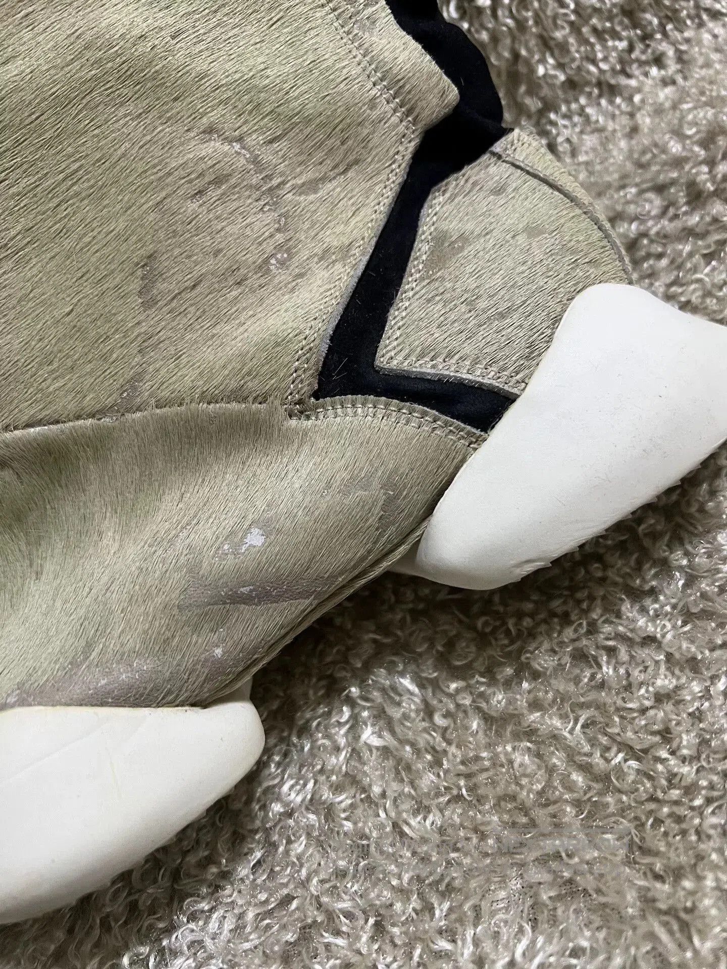 Rick Owens Rick Owens Men's Horsehair Boots. Size US 7 / EU 40 - 2 Thumbnail
