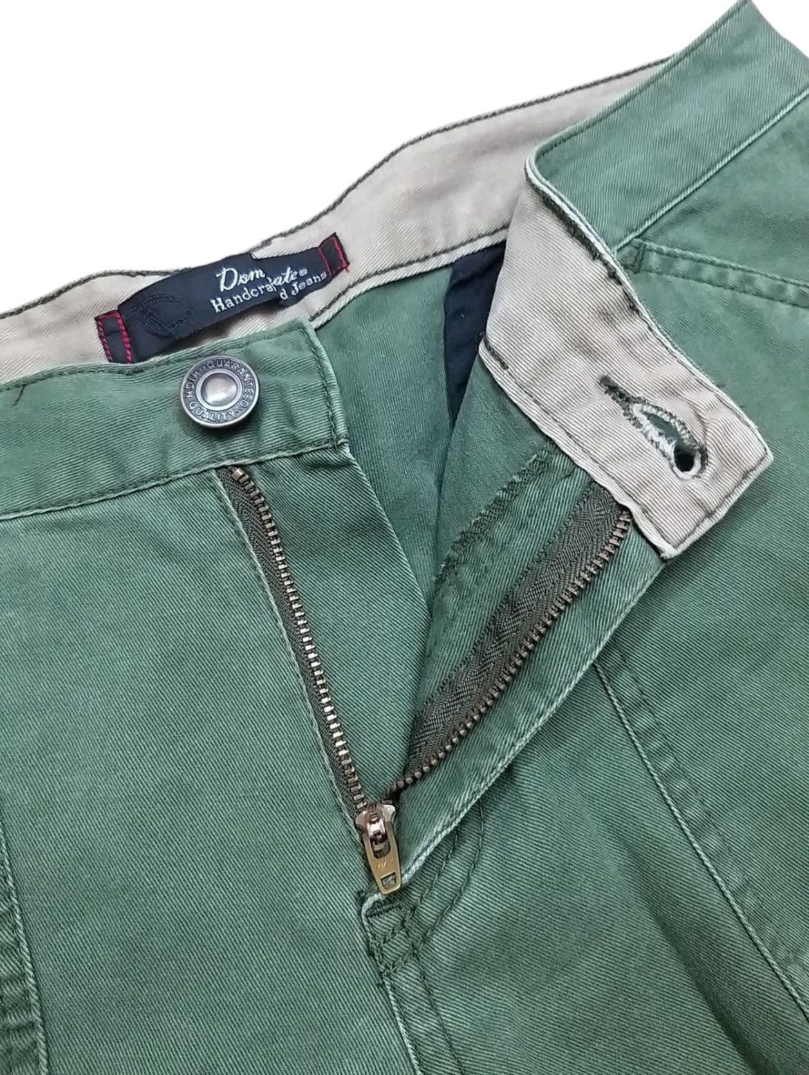 Japanese Brand SICK🔥DOMINATE HANDCRAFTED JEANS CARGO UTILITY PANT Size US 32 / EU 48 - 7 Thumbnail