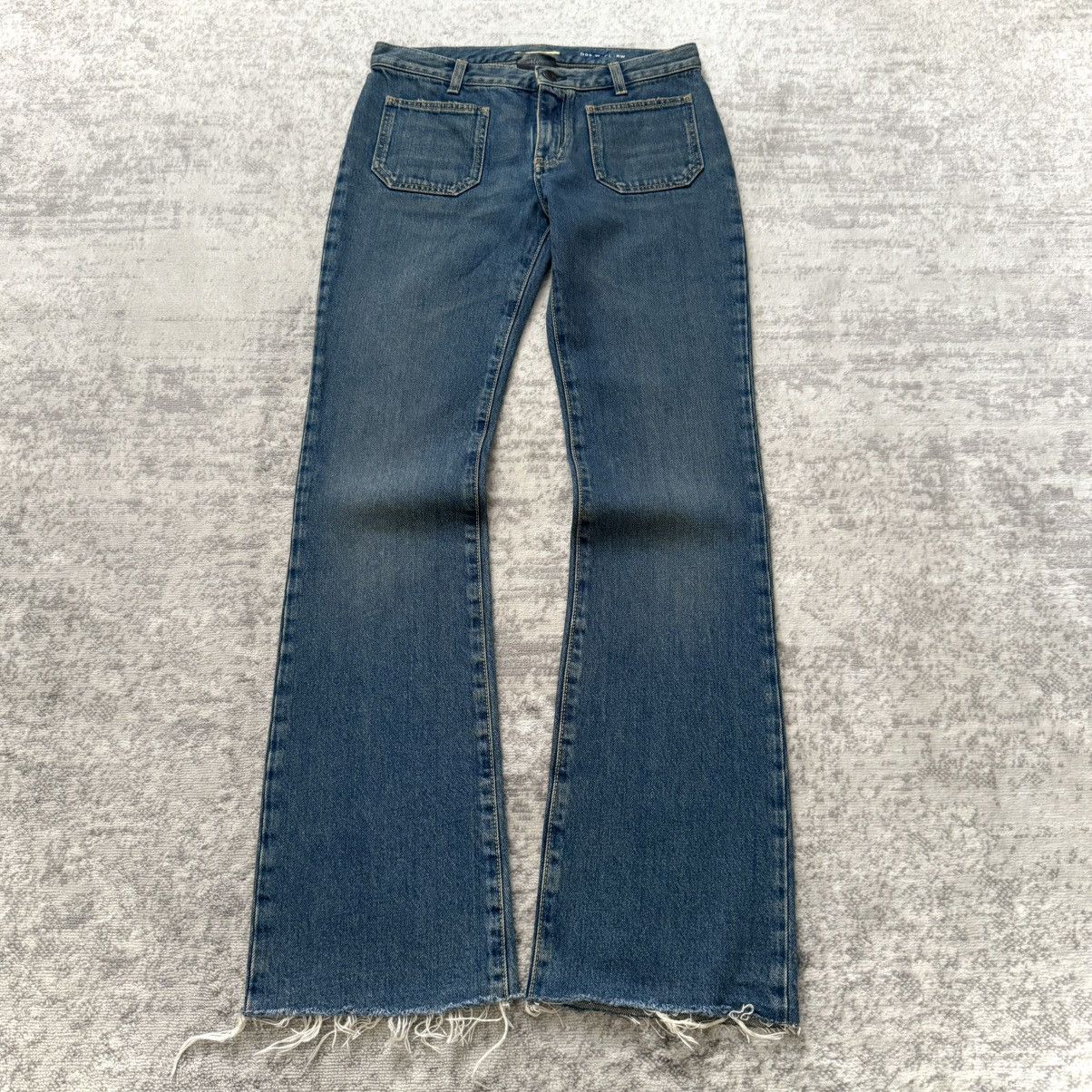 Saint Laurent Paris SS14 Saint Laurent Paris by Hedi Slimane D09 W FL-RW Denim Size 27" / US 4 / IT 40 - 1 Thumbnail