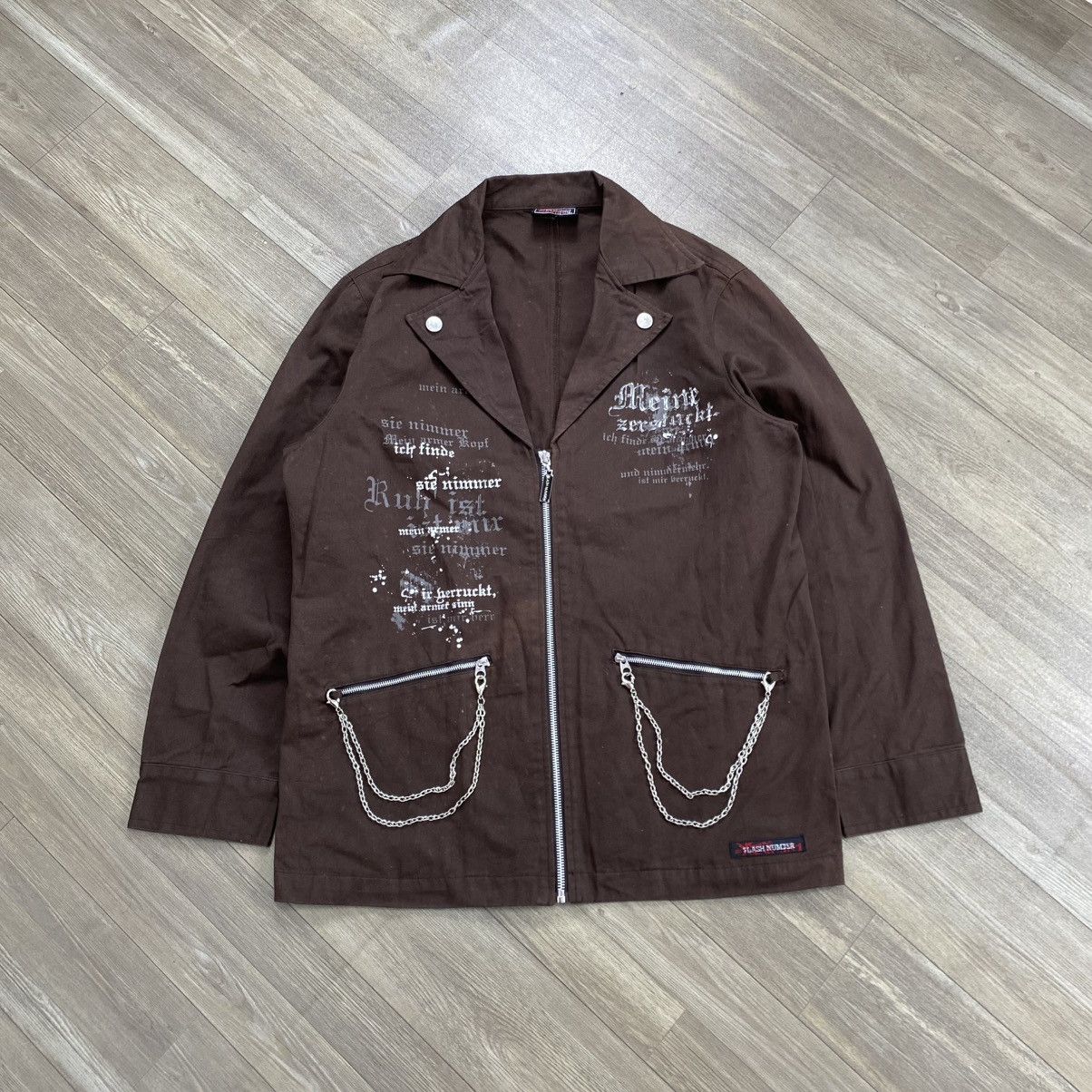 14th Addiction 2000s Slash Number Poem Seditionaries Gothic Lgb Jacket Y2K Size US M / EU 48-50 / 2 - 1 Thumbnail