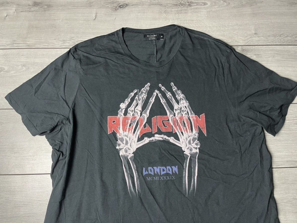 Japanese Brand Religion Tshirt London skulls size XXLarge Size US XXL / EU 58 / 5 - 3 Thumbnail