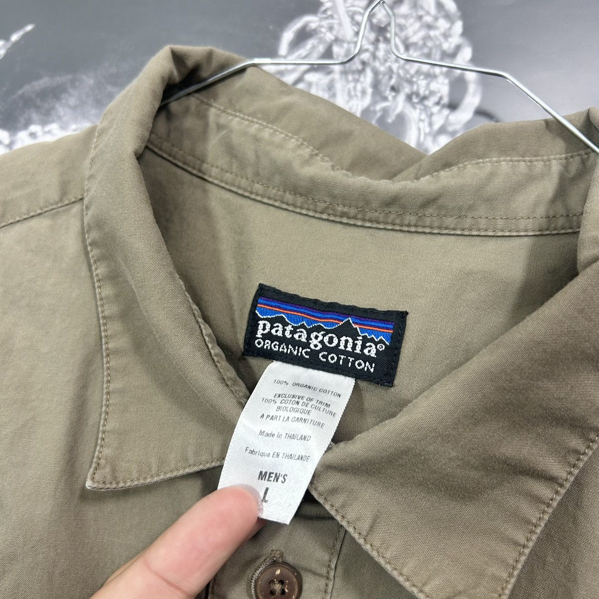 Patagonia × Vintage PATAGONIA HENLEY BUTTON UP SHIRT Size US L / EU 52-54 / 3 - 5 Thumbnail