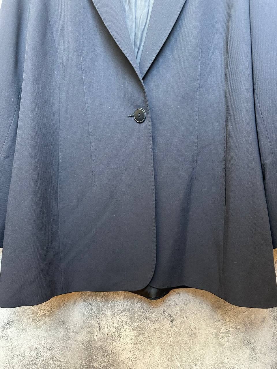 Marina Rinaldi Marina Rinaldi Giacca + Gonna Stretch Jersey Blazer Jacket Size XL / US 12-14 / IT 48-50 - 8 Thumbnail
