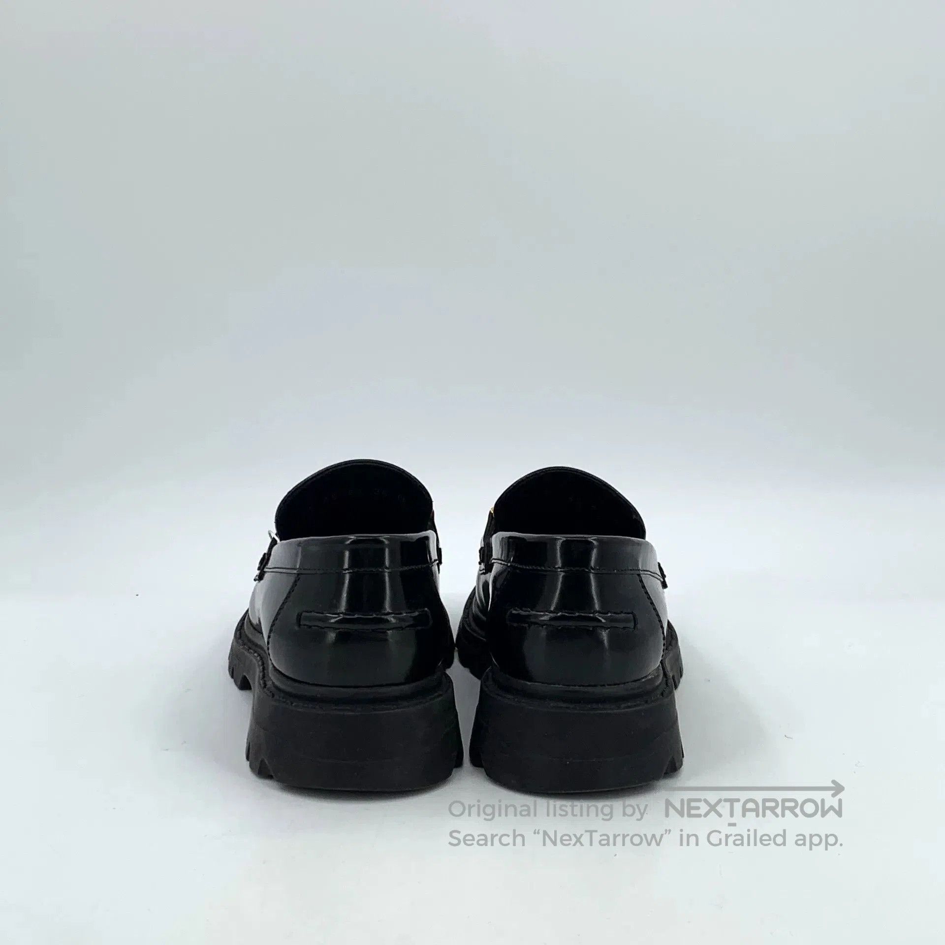 Dior Dior Black Logo Leather Loafers. Size US 8 / IT 38 - 4 Thumbnail