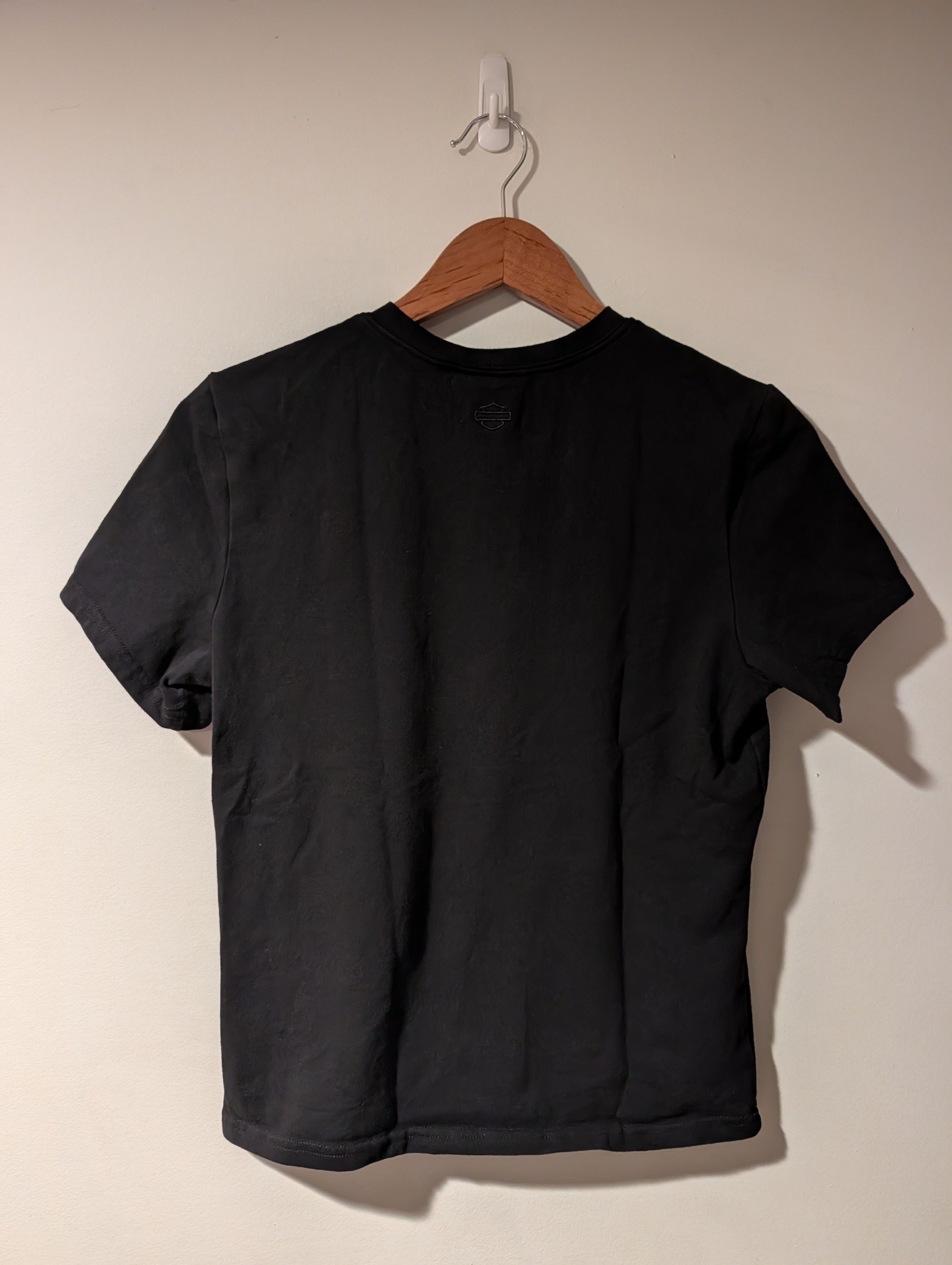 Harley Davidson Vintage Harley Davidson Shirt Womens Center Logo Baby Tee Size M / US 6-8 / IT 42-44 - 4 Thumbnail