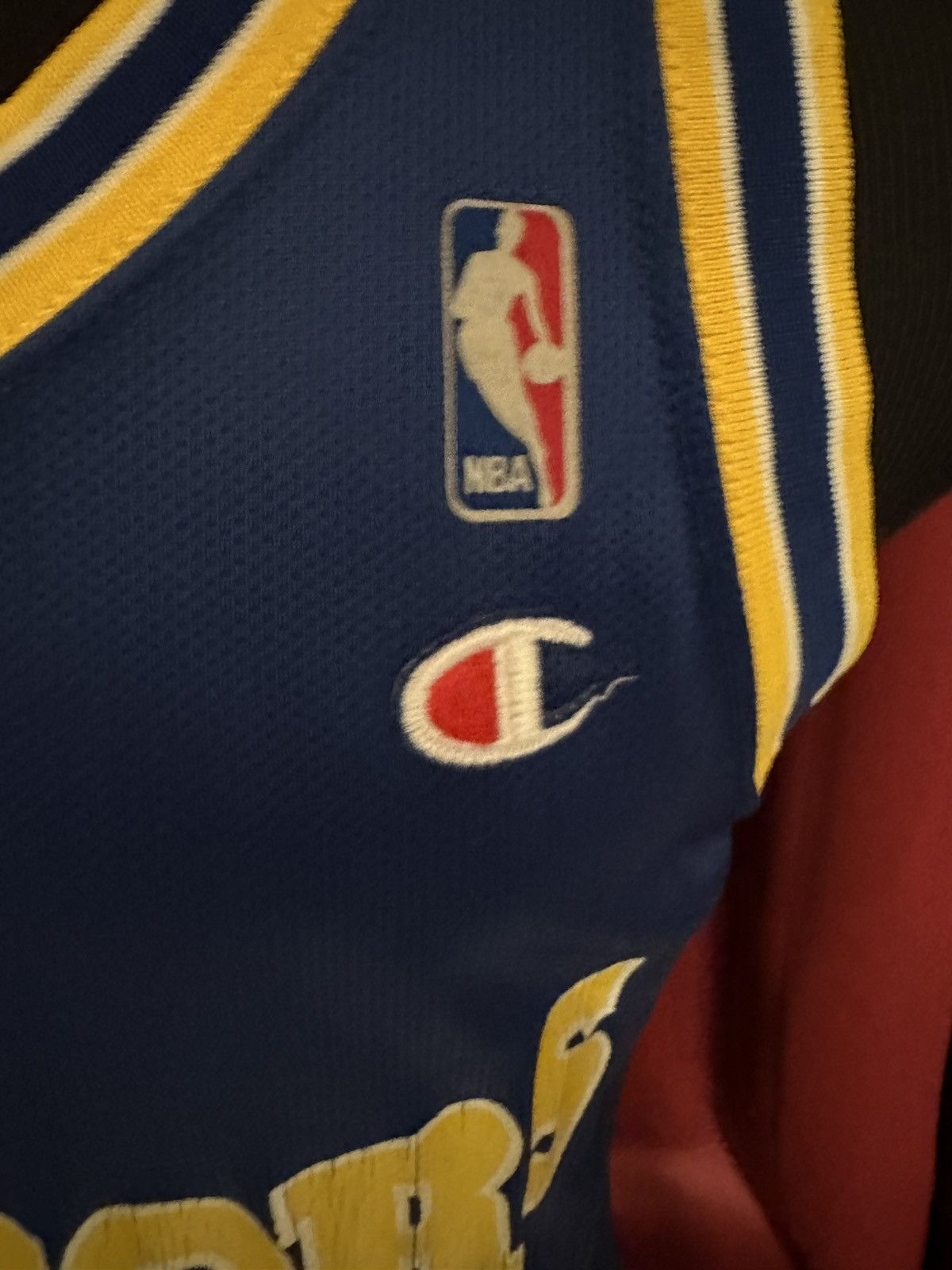 Champion × NBA × Vintage Vintage Weber Jersey 90’s Golden State Warriors Champion Size US L / EU 52-54 / 3 - 4 Thumbnail