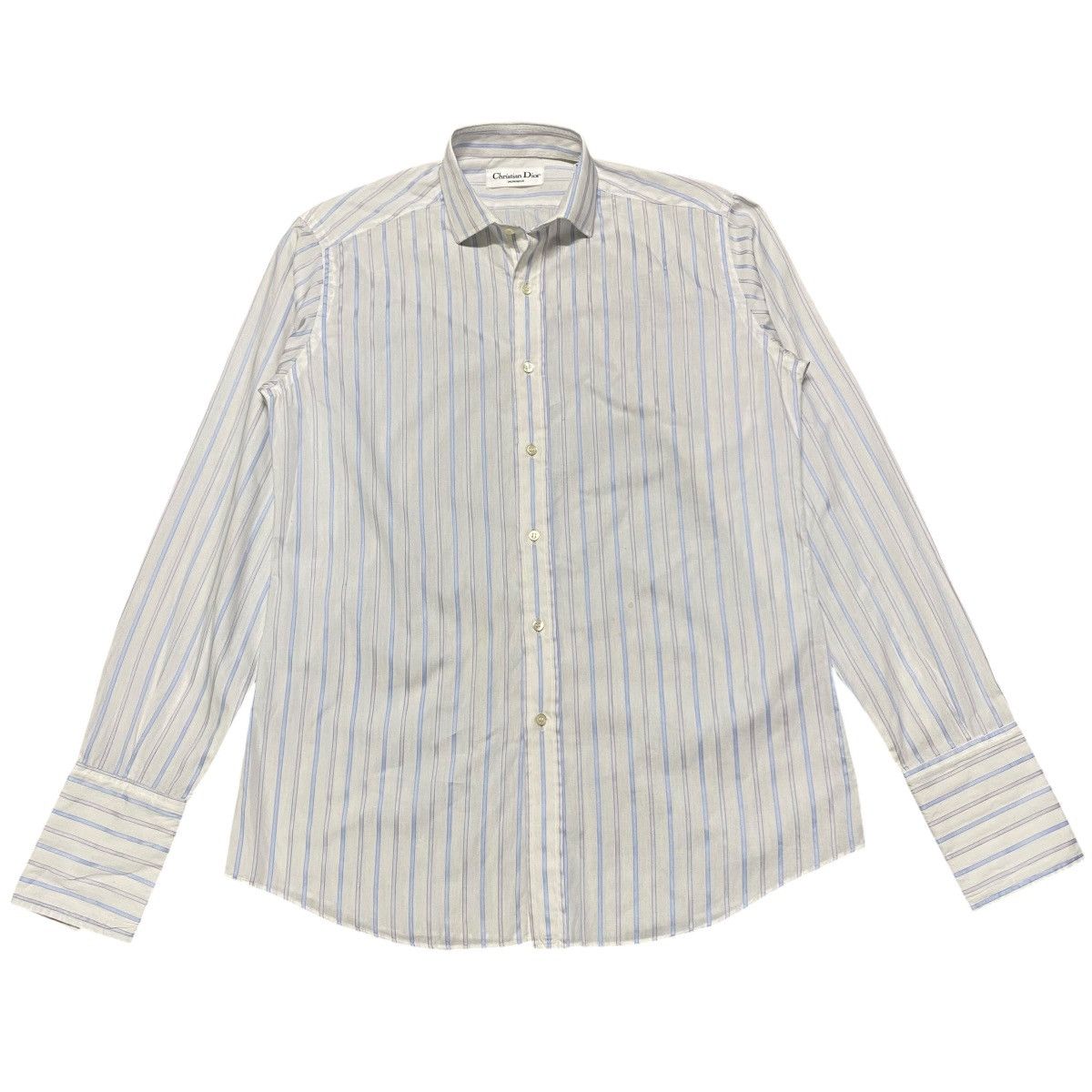 Christian Dior Monsieur Christian Dior Monsieur Shirt Longsleeve Striped Size US M / EU 48-50 / 2 - 16 Thumbnail