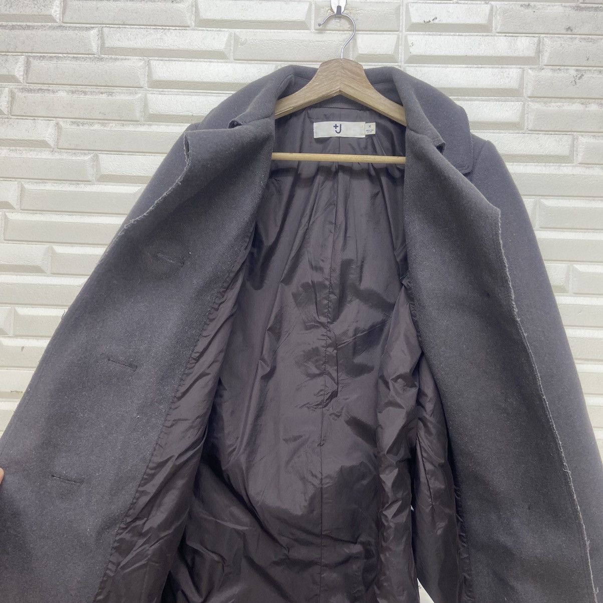 Designer × Jil Sander Jil Sander Uniqlo Distressed Wool Heavy Long Coat Size M / US 6-8 / IT 42-44 - 11 Thumbnail