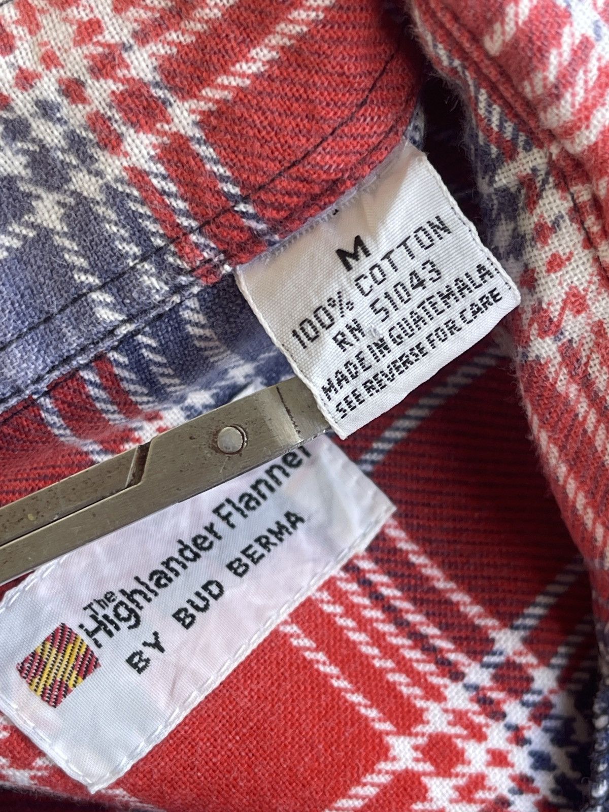Flannel Bud Berma Cotton Flannel Shirt Size US M / EU 48-50 / 2 - 13 Thumbnail