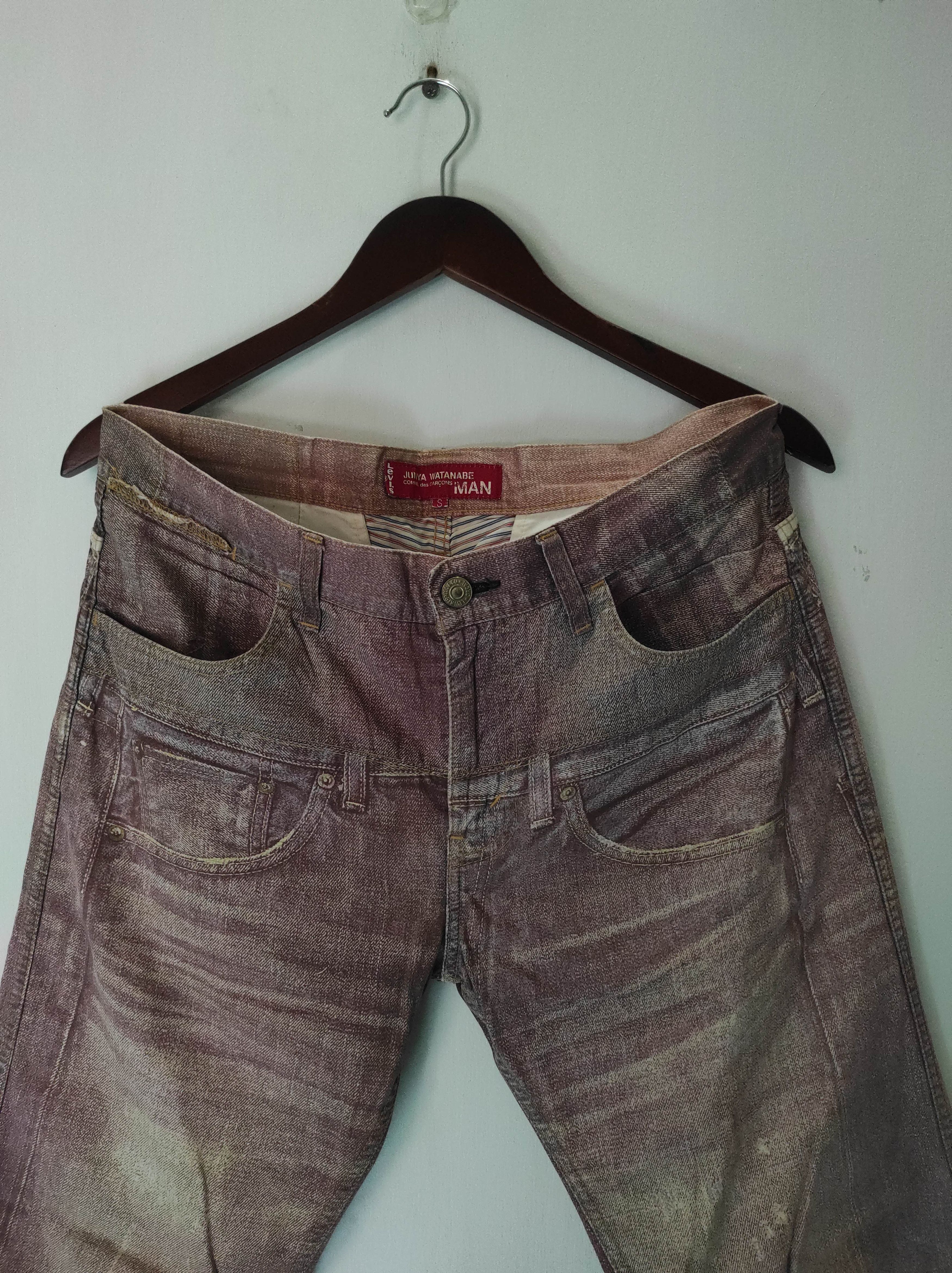 Comme des Garcons RARE Levis 206 x Comme Des Garcons Printed Jeans Pants Size US 30 / EU 46 - 4 Thumbnail