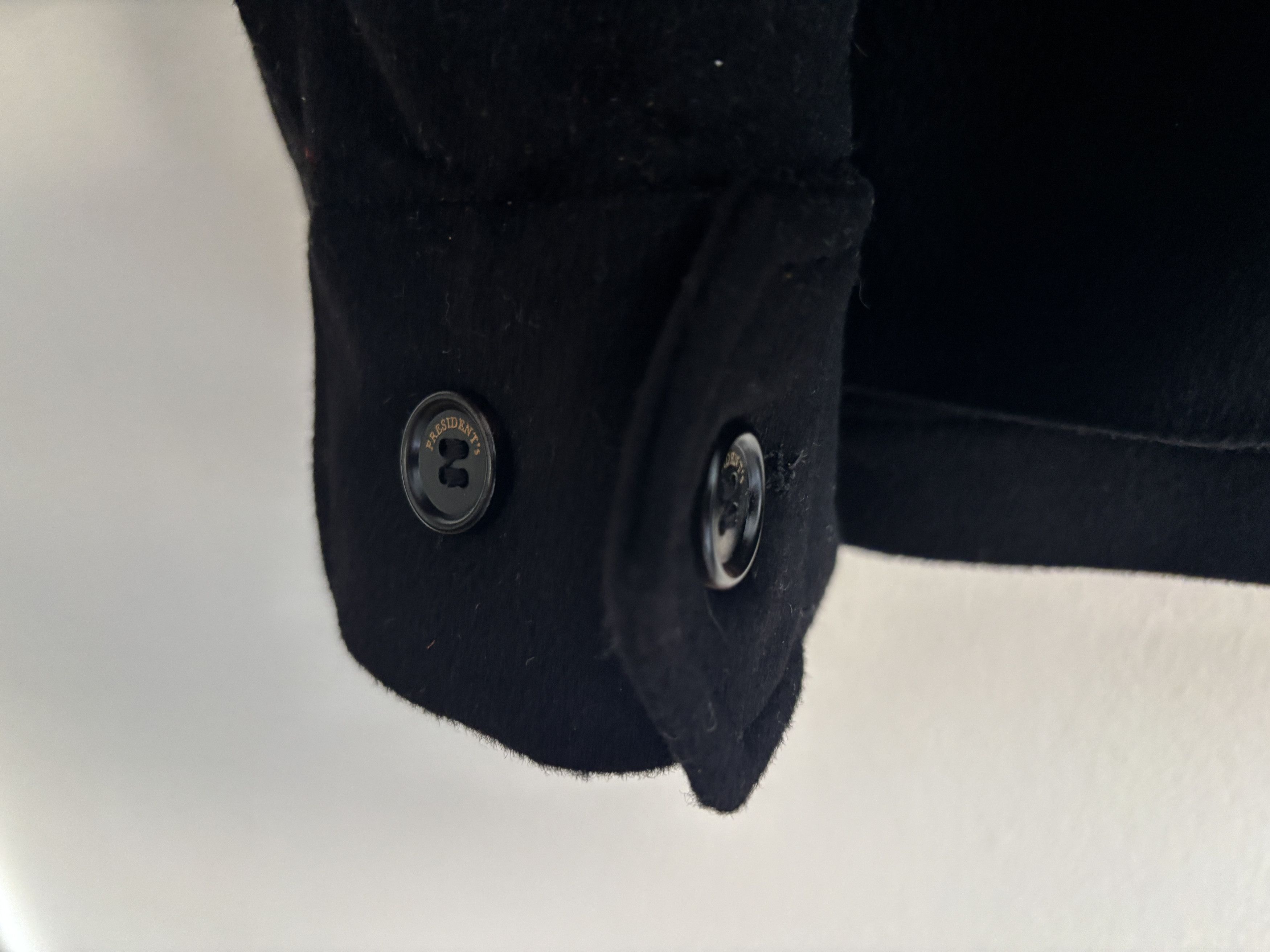 President's Loro Piana Rain System Black Wool Salvation Field Jacket Size US M / EU 48-50 / 2 - 11 Thumbnail