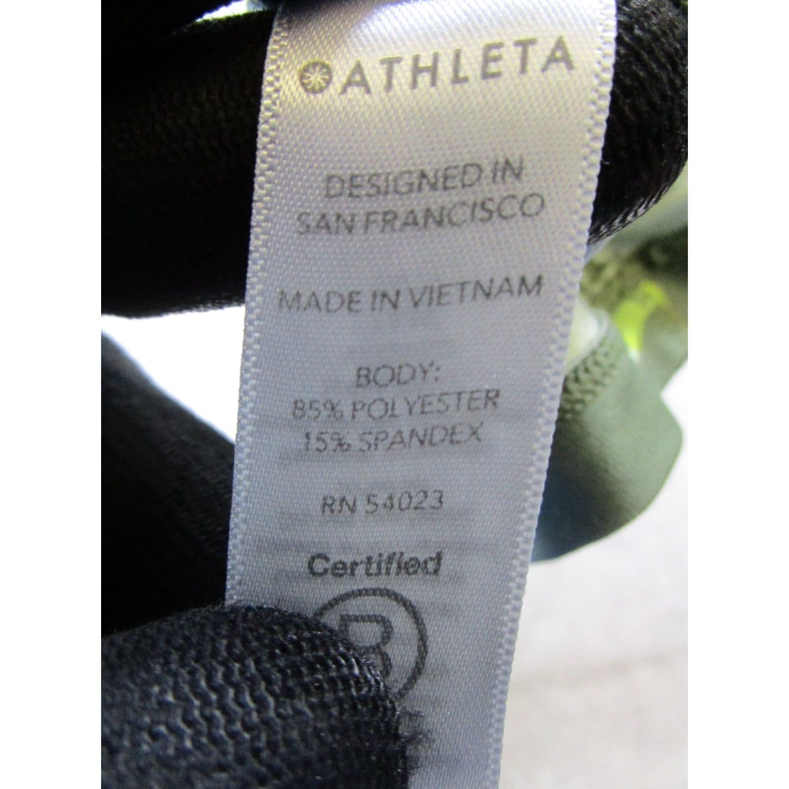 Athleta Athleta Tank Top Womens Small Green Floral Running Pullover Size S / US 4 / IT 40 - 4 Thumbnail