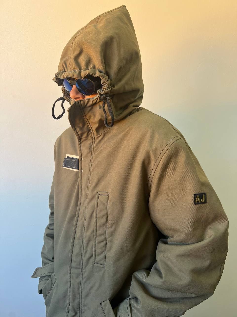 Giorgio Armani Vintage 1990s Armani Lined Military Parka Size US XL / EU 56 / 4 - 2 Thumbnail