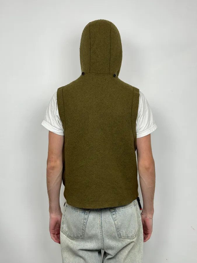 Stone Island Stone Island Sleeveless Hooded Khaki Vest Jacket Size US S / EU 44-46 / 1 - 3 Thumbnail